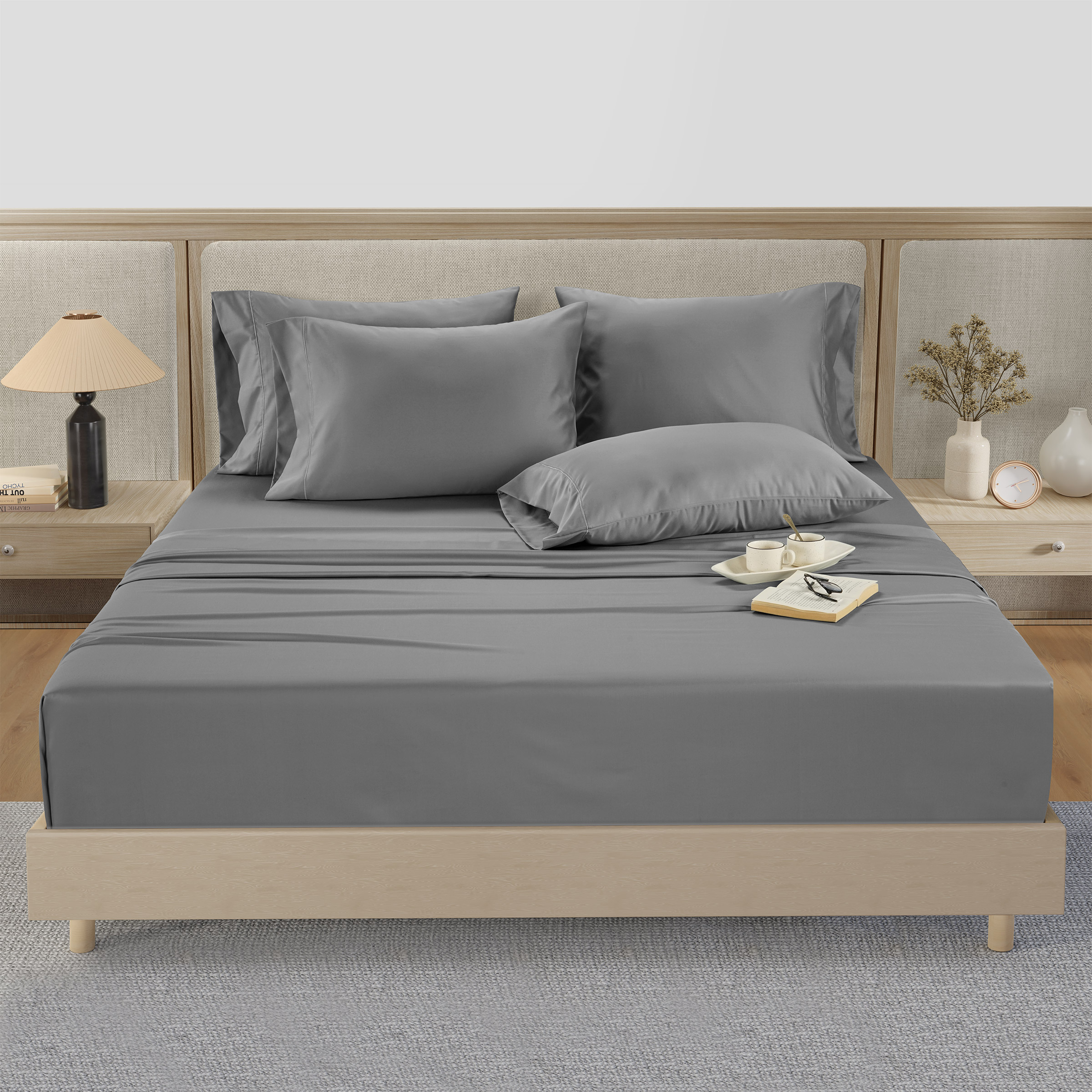 Hotel Signature Sateen 800 Thread Count 6-piece Sheet Set