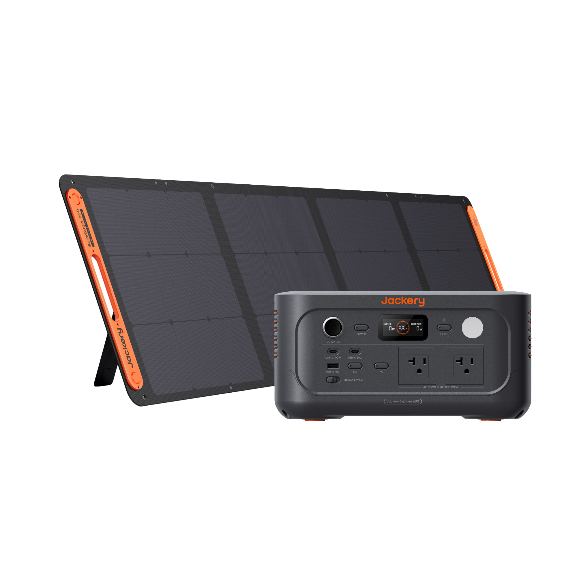 Jackery Explorer 600 v2 Solar Generator with 200W Solar Panel | Costco