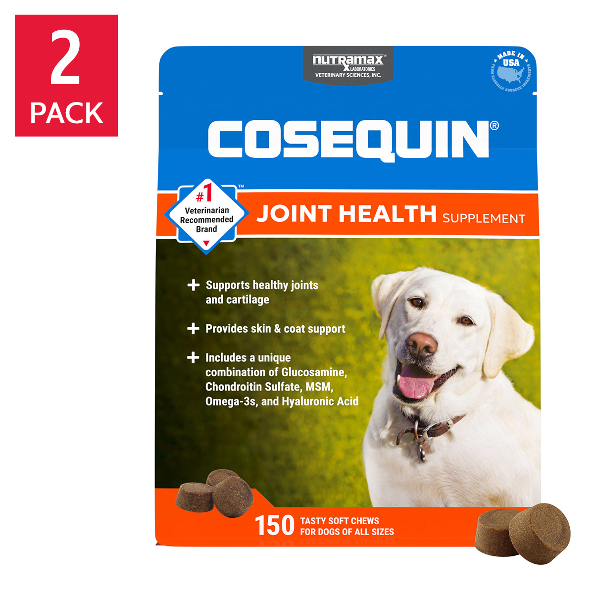 Nutramax Cosequin Joint Health Supplement, 150 count, 2-pack | Costco