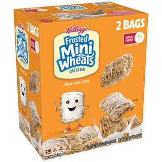 Kellogg's Frosted Mini Wheats Cereal, 35 oz, 2-count