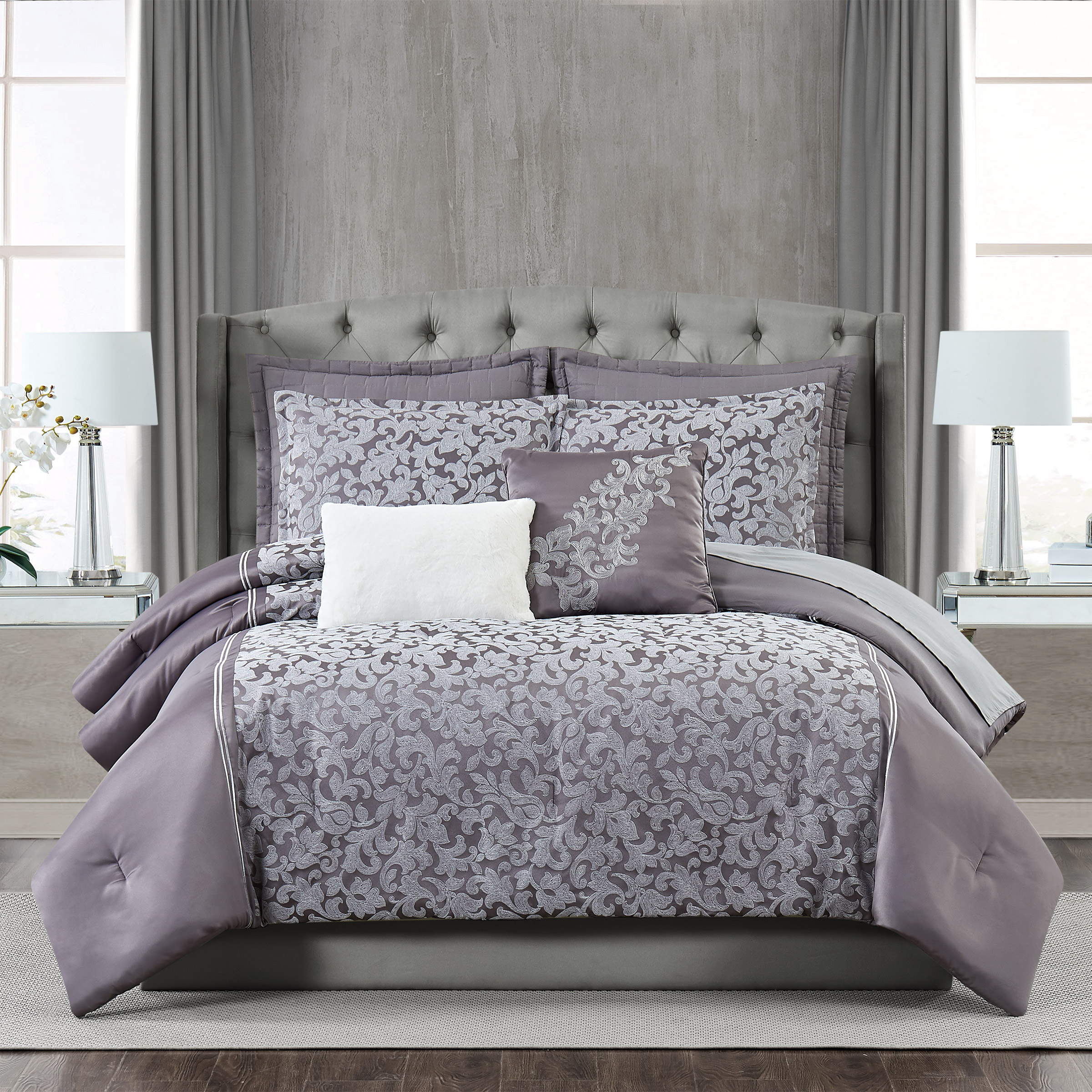 Fifth Avenue Lux Westbury 7-piece Comforter Set 