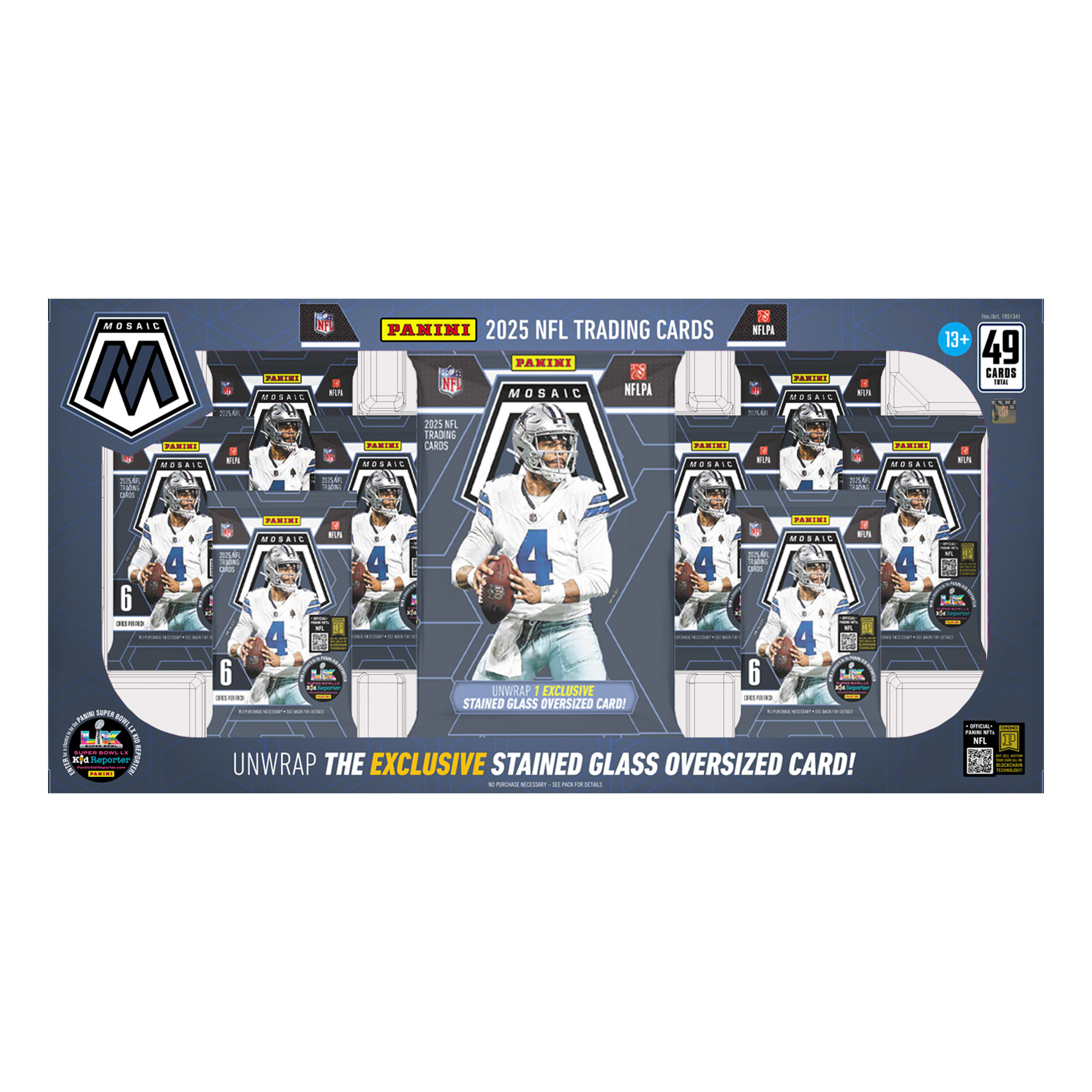 Panini Mosaic Football Bundle  2-pack