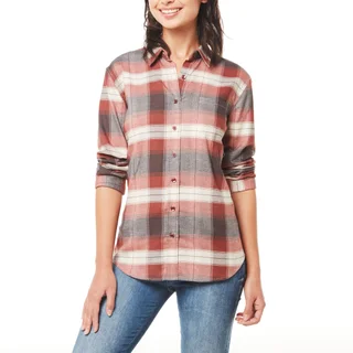WEATHERPROOF VINTAGE WOMEN'S FLANNEL SHIRT