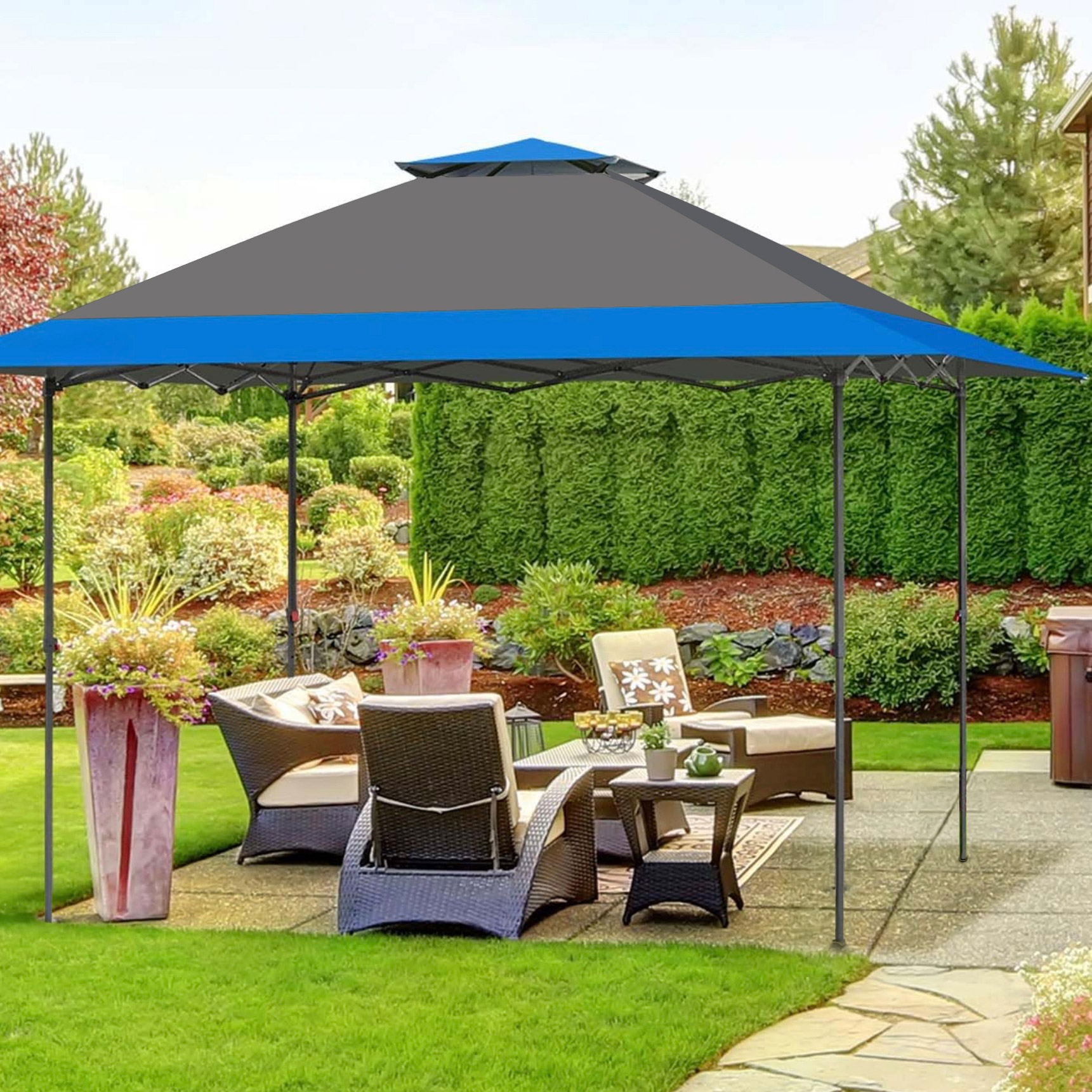 POPUP-SHADE 13'x13' Instant Canopy with Wheel-bag | Costco