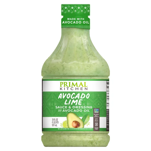 PRIMAL KITCHEN AVOCADO LIME DRESSING 31 OZ