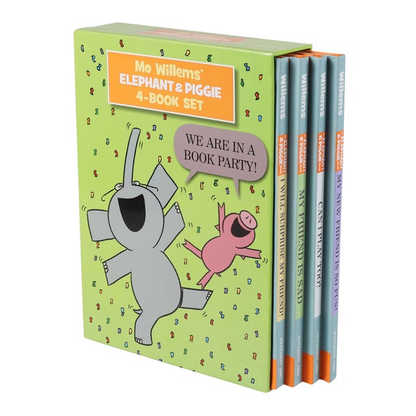 Mo Willem's Elephant & Piggie: 4 Book Box Set | Costco Mo Willem's Elephant & Piggie: 4 Book Box Set | Costco