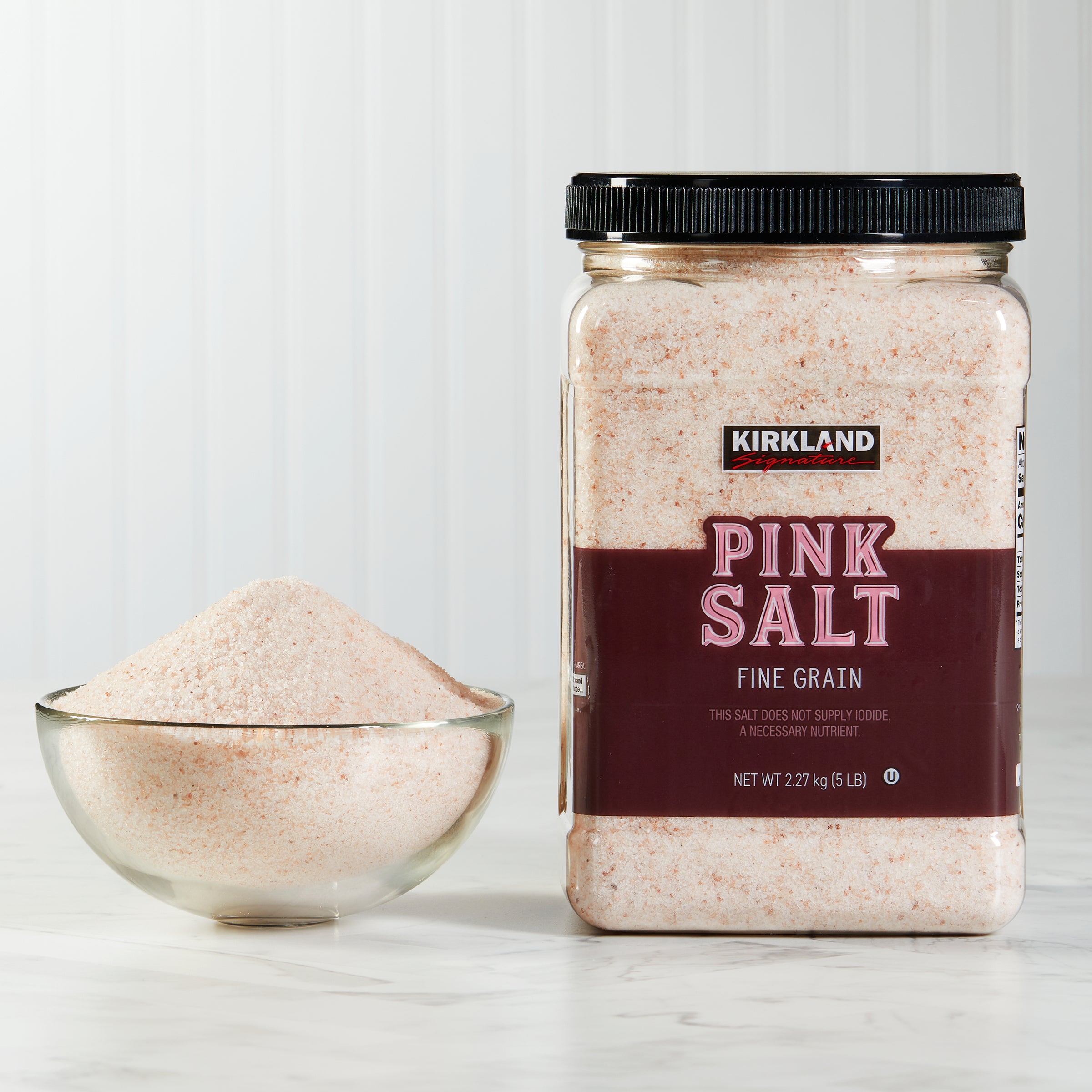 Natural Pink Salt 1kgx10(期間限定セール！) Kirkland Signature Pink Salt, Fine Grain, 5 lbs | Costco