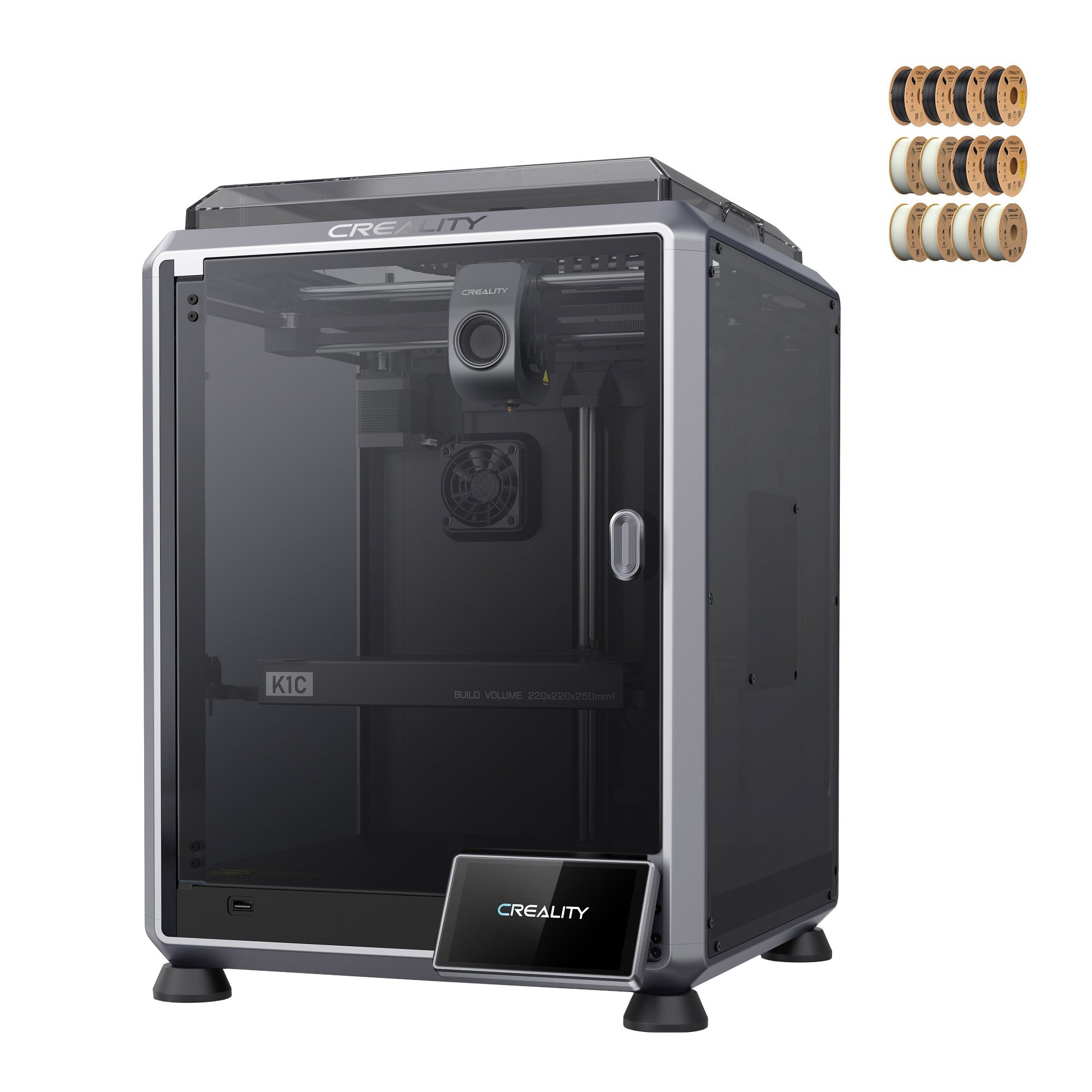 Creality K1C 3D Printer with filaments Hyper-PLA Bundle | Costco