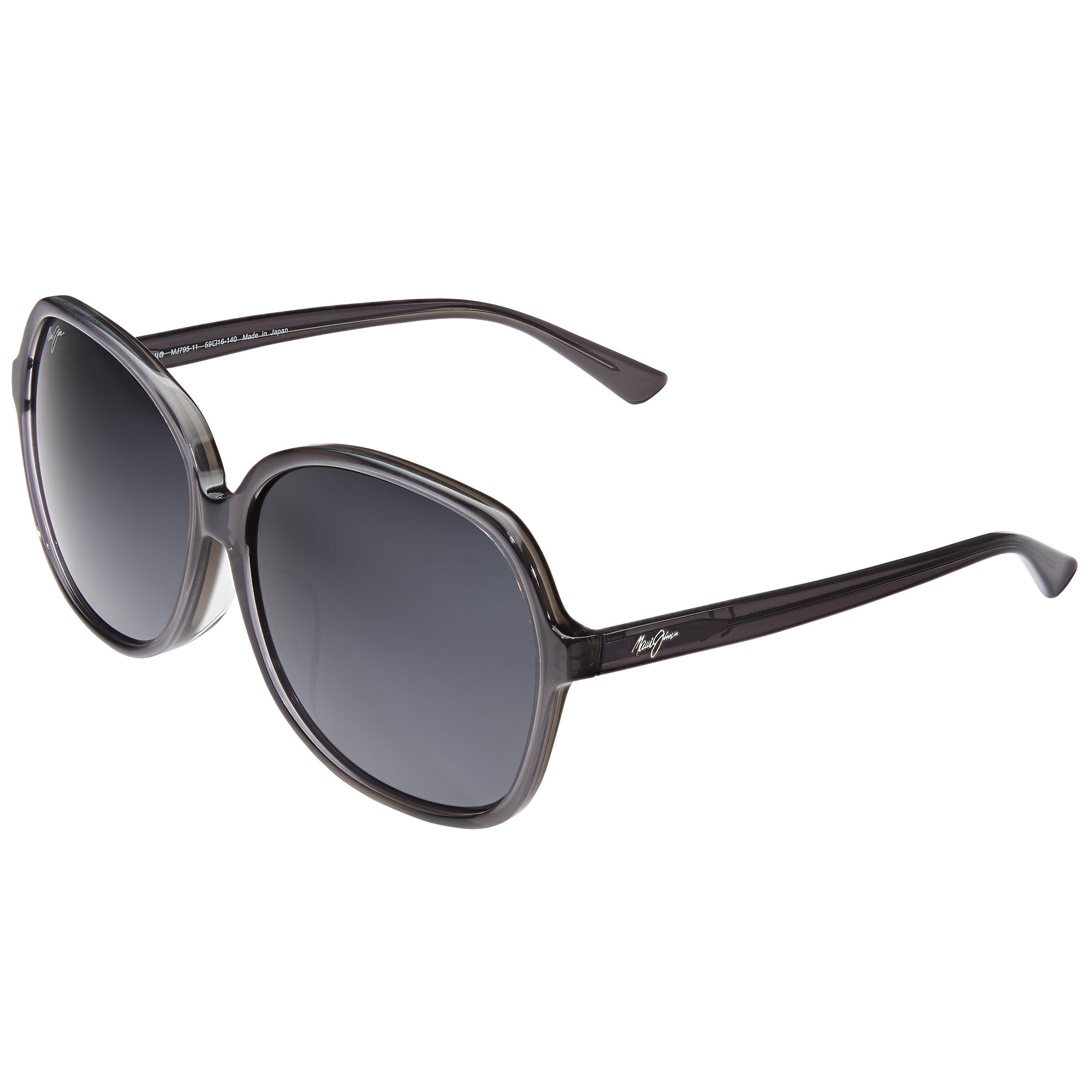 Maui Jim Taro GS795-11 Translucent Grey Neutral Grey Polarized