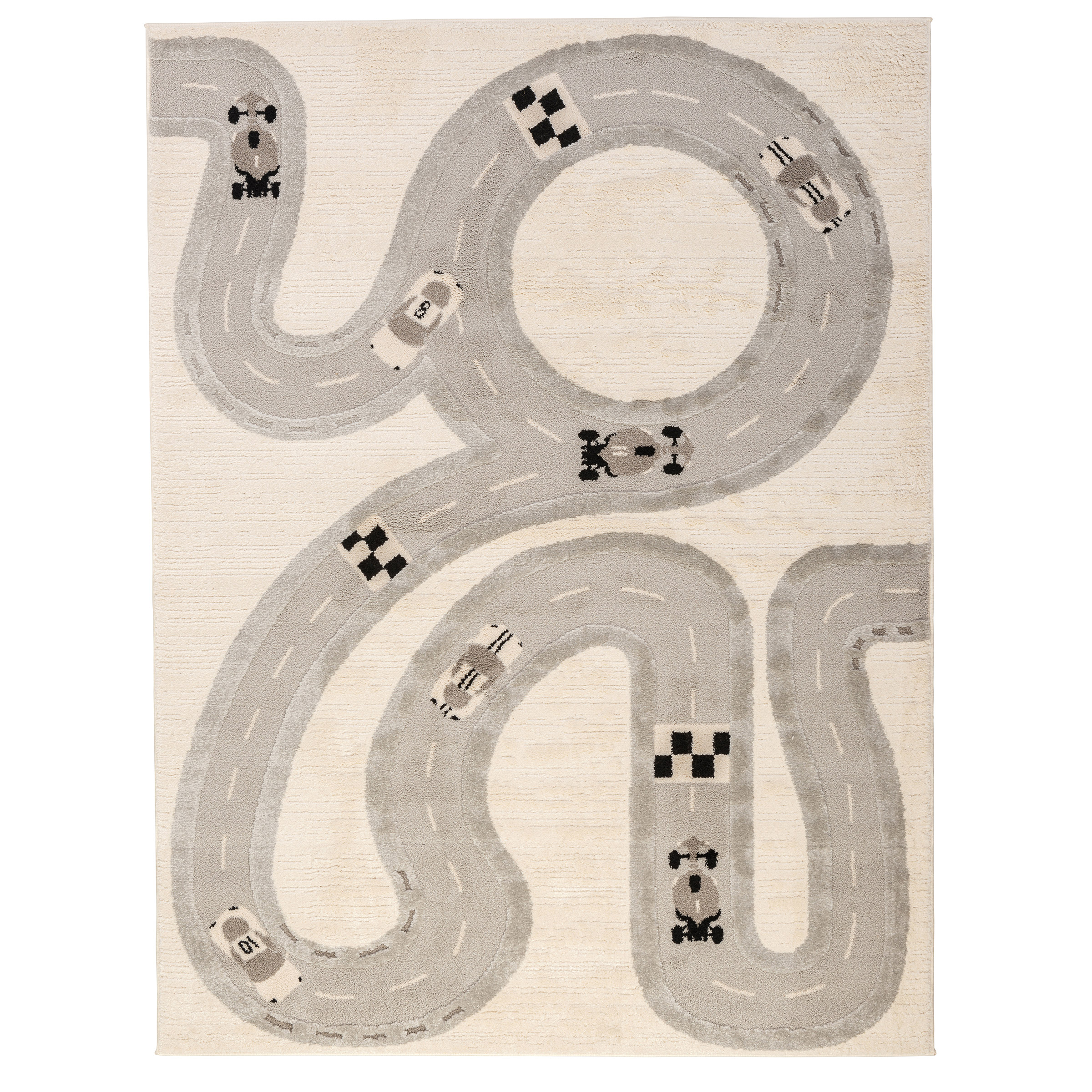 Viana Whimsy Kid's Race Track Rug | Costco