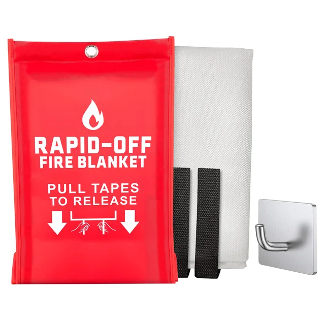RAPID-OFF FIRE BLANKET 2 PK