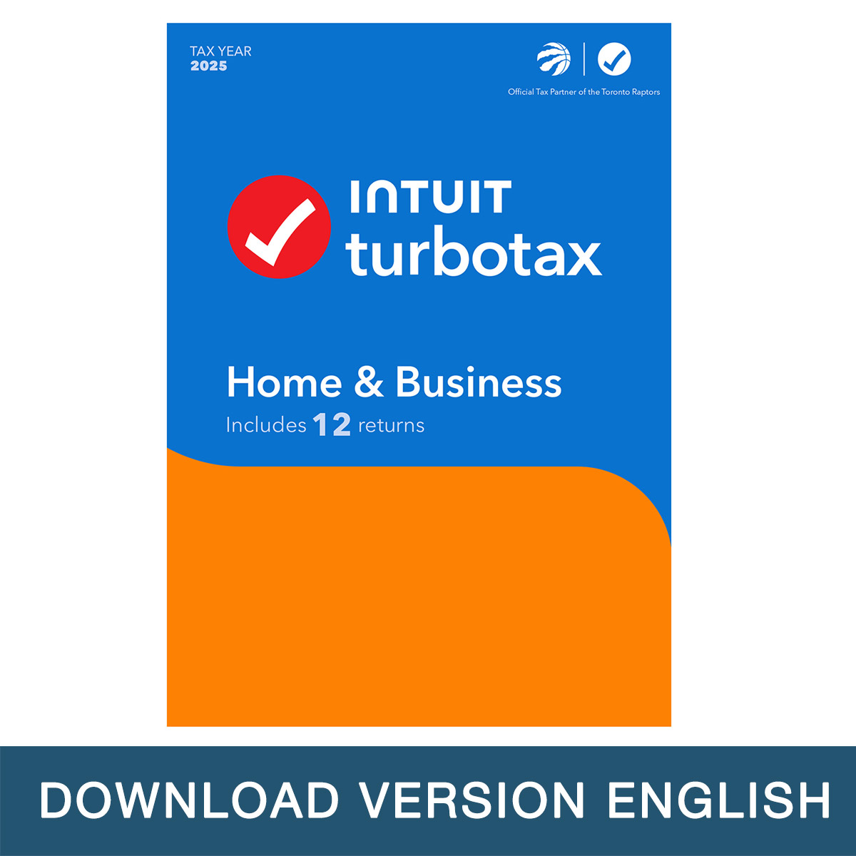 TurboTax Home & Business 2025 - 12 Returns - English - Windows - Digital Download