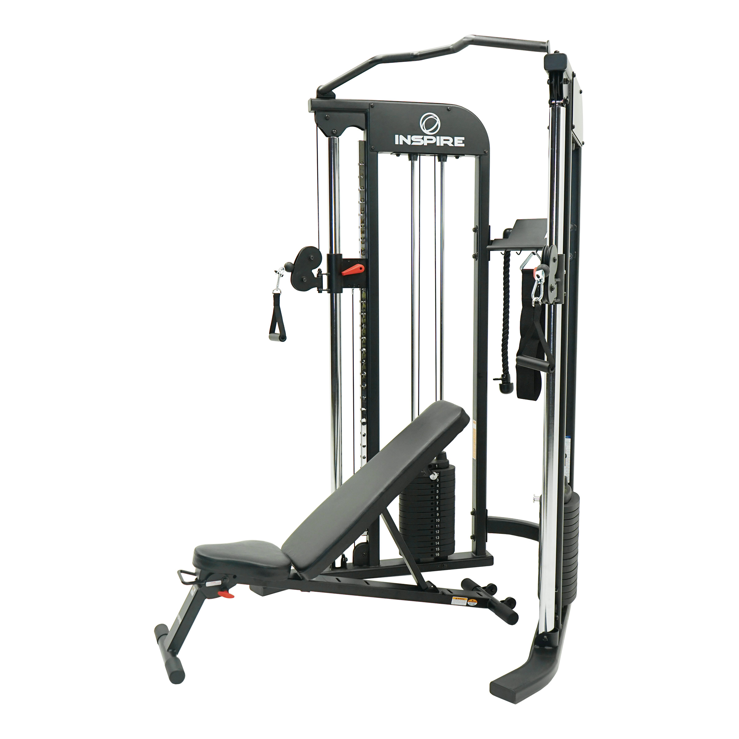 Inspire Fitness FTX Functional Trainer with Folding Bench and 1