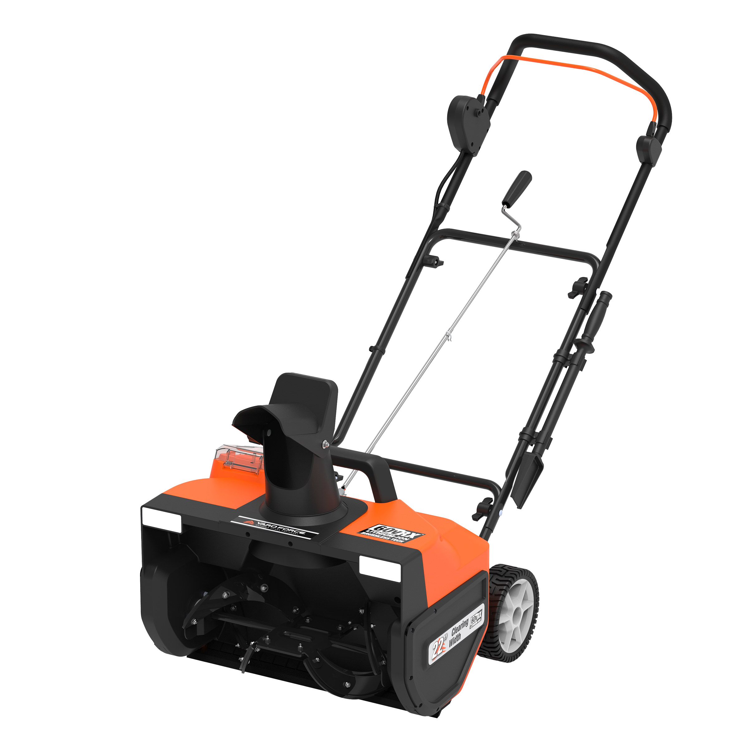 Yard Force 60V 4Ah 22” Cordless Snow Blower