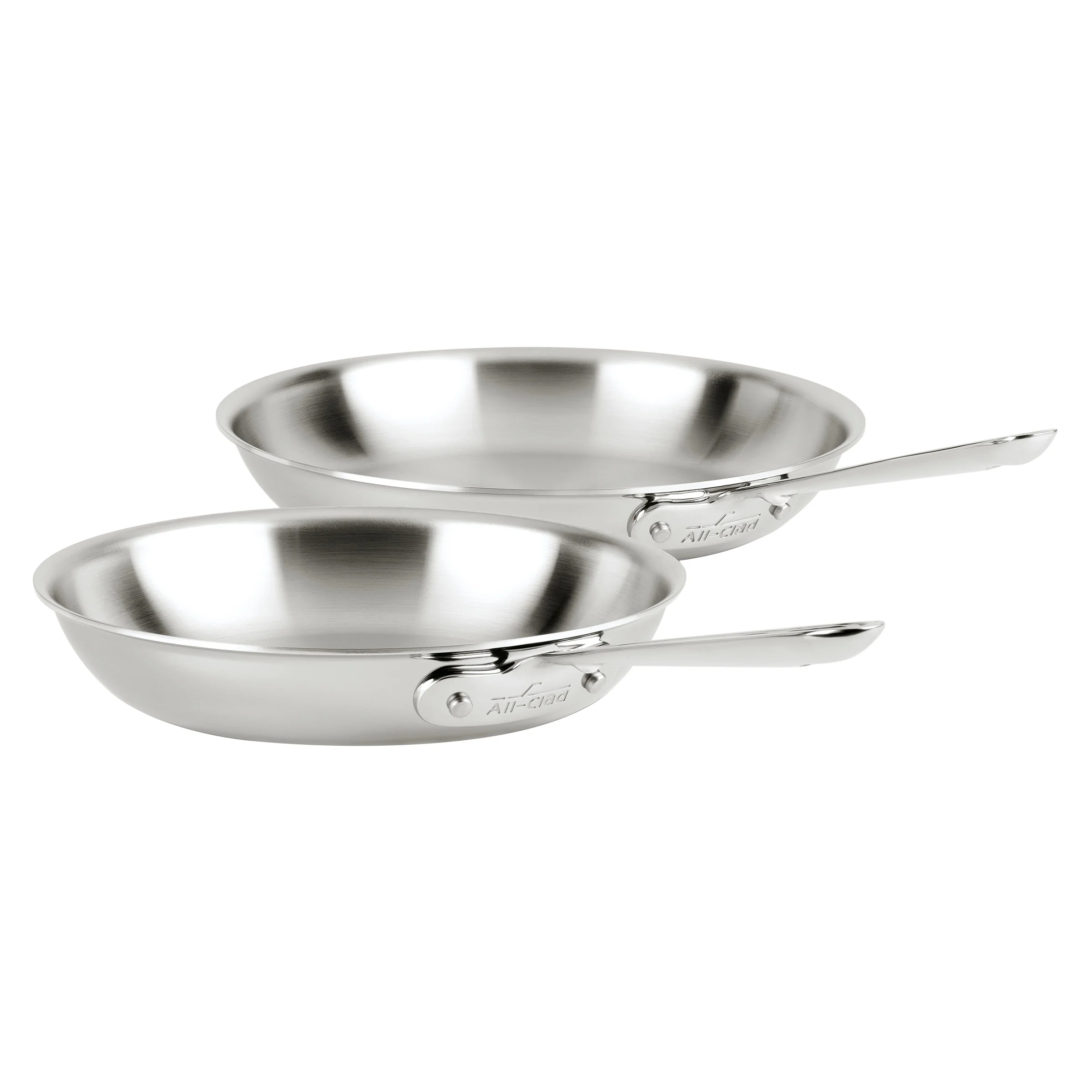 (新品未使用品) All-Cladのステンレス製ストレーナー3点セット All-Clad D3 Stainless Steel 3-Ply Bonded 2-piece Fry Pan Set | Costco