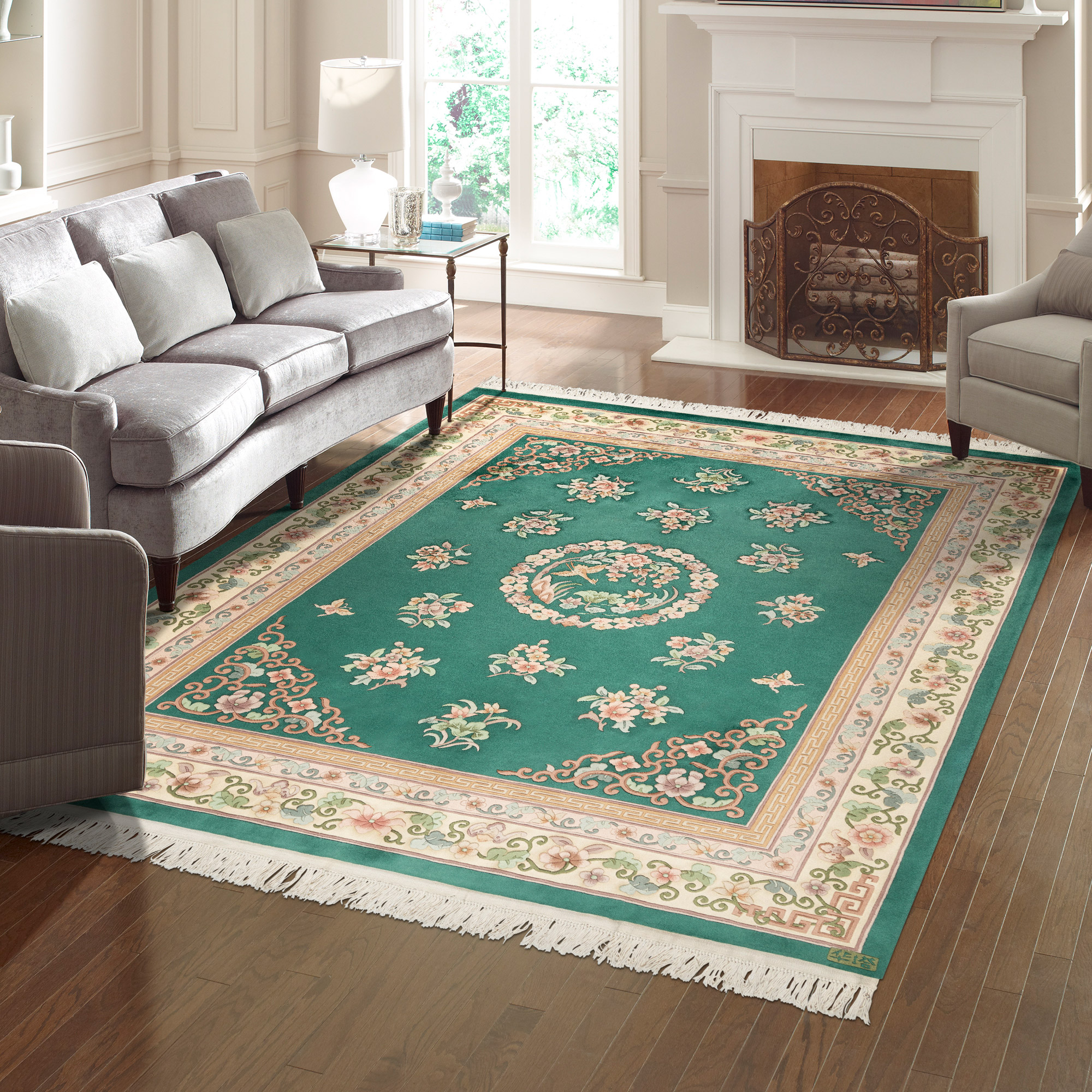 Pagoda Hand Knotted Rug Collection  Ario