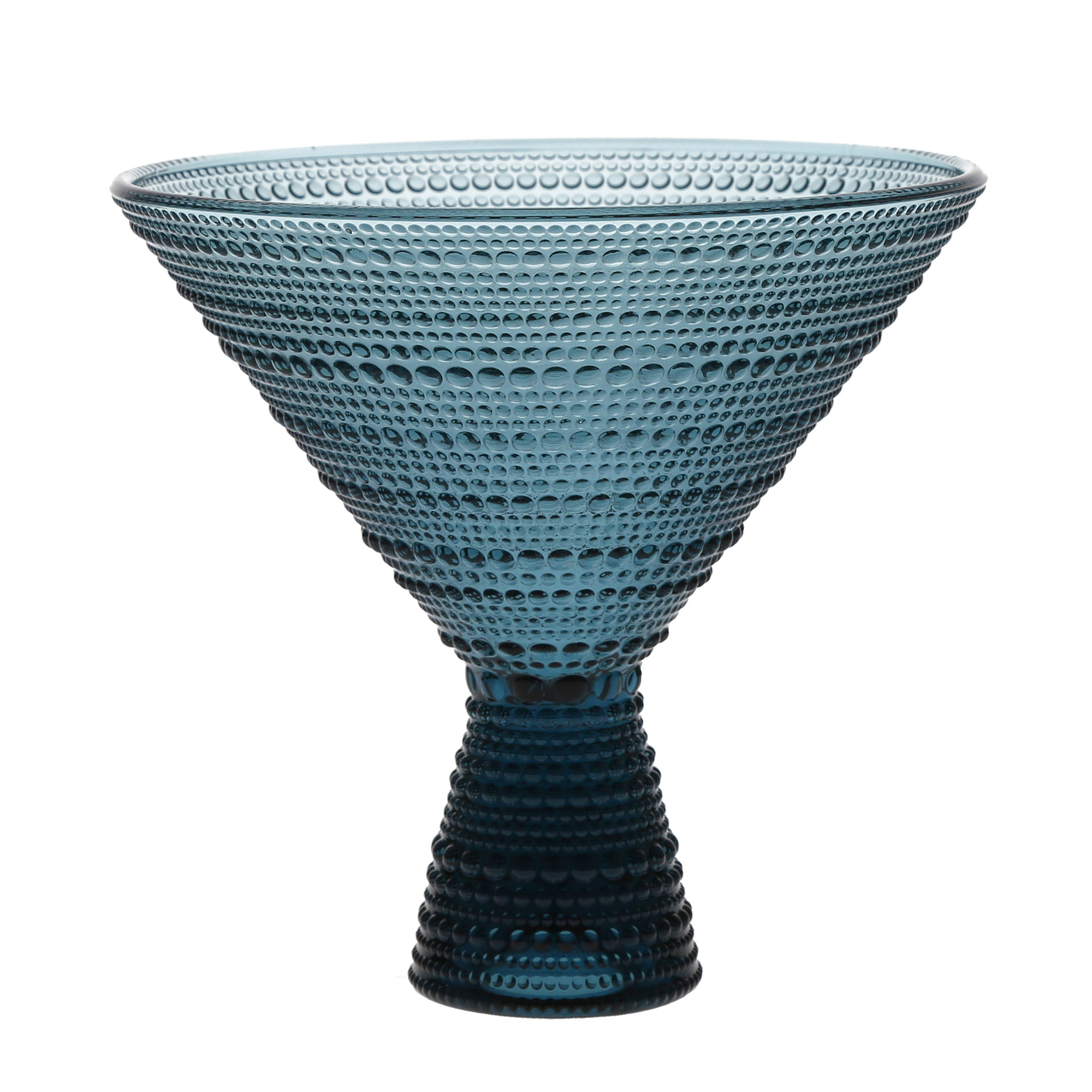 Jupiter by Fortessa Martini Glasses Blue, Set of 4