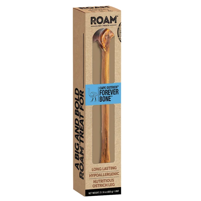 ROAM FOREVER BONE OSTRICH BONE FOR DOGS