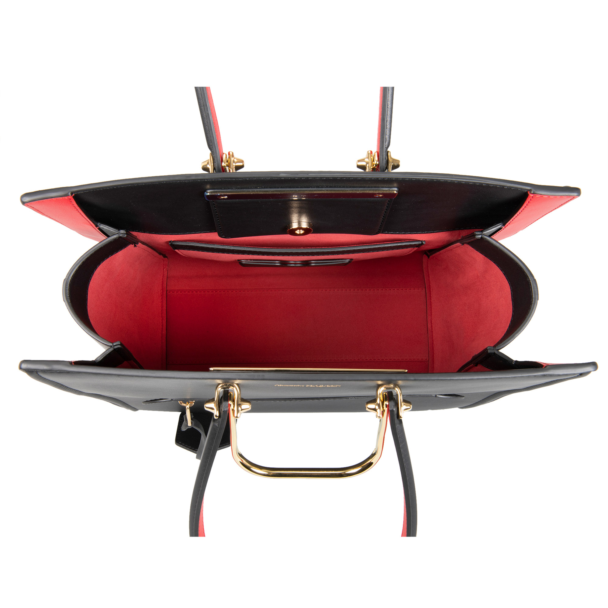 Alexander McQueen The Tall Story Tote Bag, Black | Costco