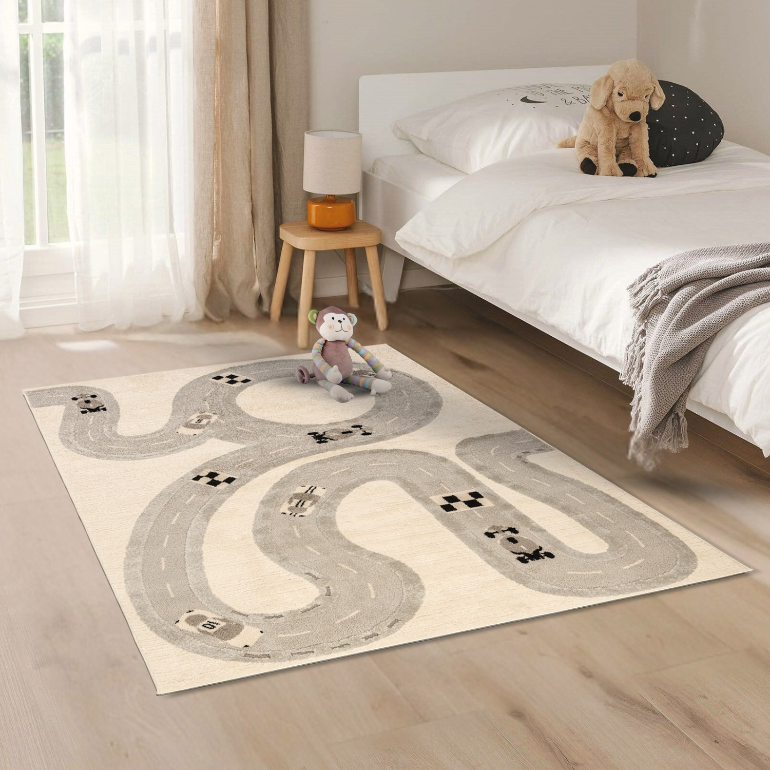 Viana Whimsy Kid's Race Track Rug