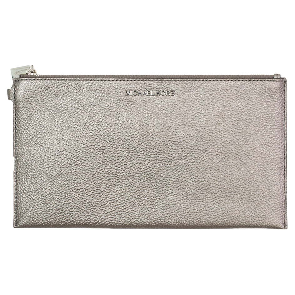 ★希少 2XL★ MICHAEL KORS ジャケット 羊革 レイヤード 灰色 Michael Kors Large Zipper Wristlet, Gunmetal | Costco