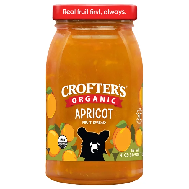 ORGANIC CROFTER'S APRICOT SPREAD 41 OUNCES