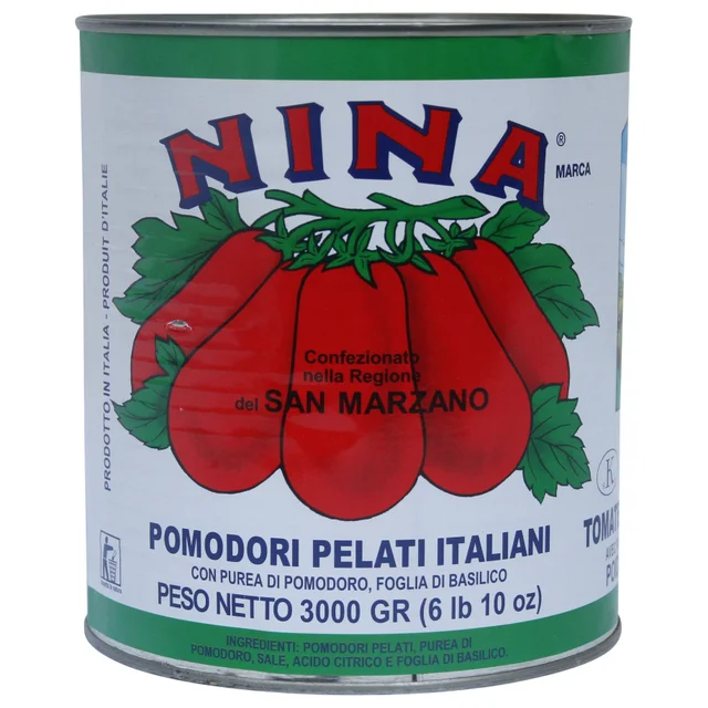 Nina Peeled Tomatoes, 6 lbs 10 oz