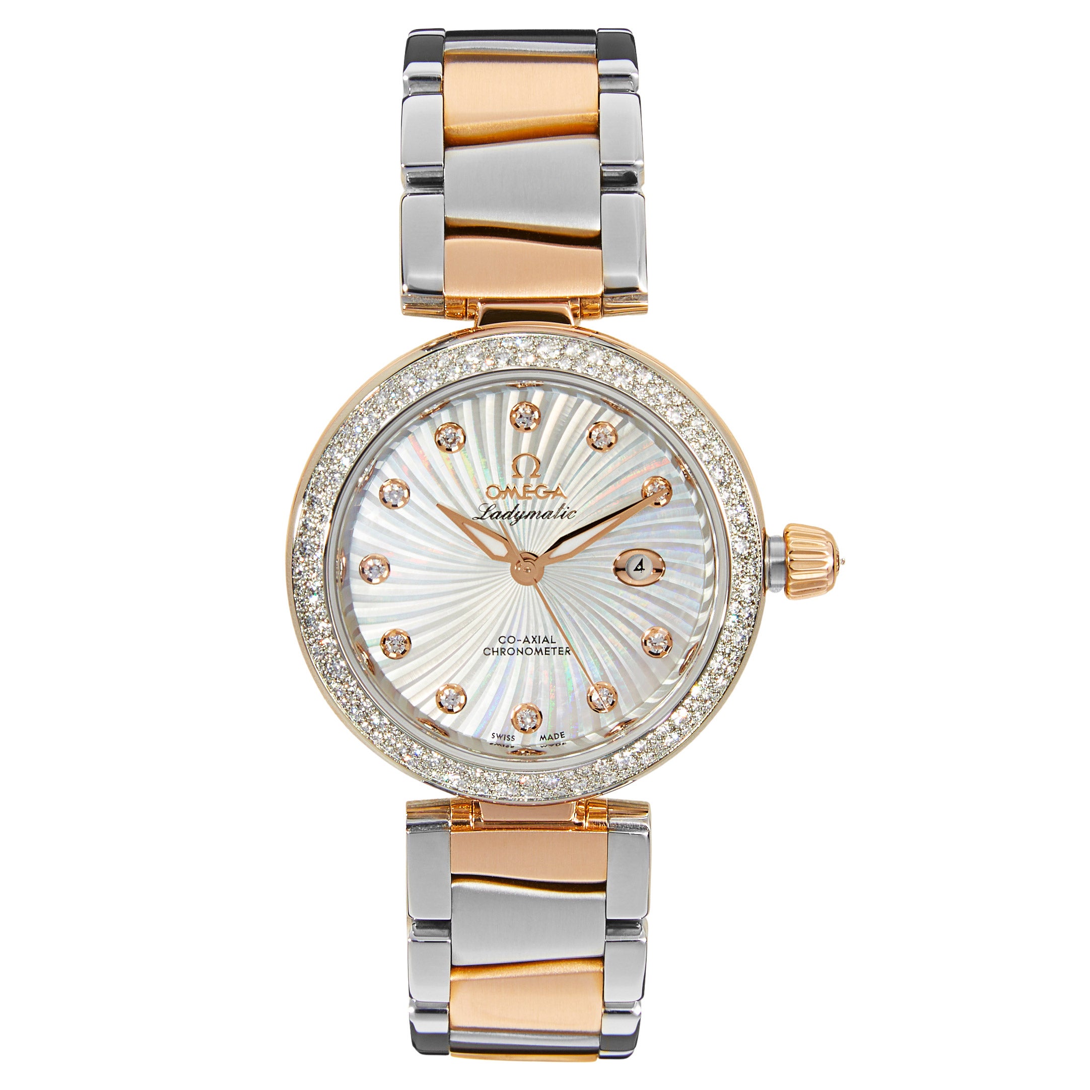 Omega De Ville Ladymatic Co-Axial Chronometer Two Tone Ladies