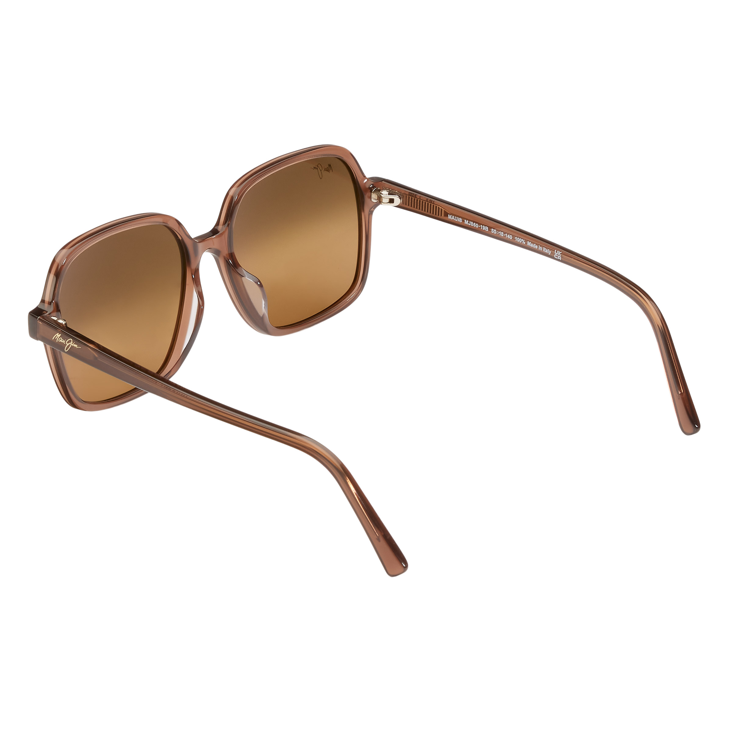 Maui Jim Little Bell HS860-19B Translucent Light Espresso HCL
