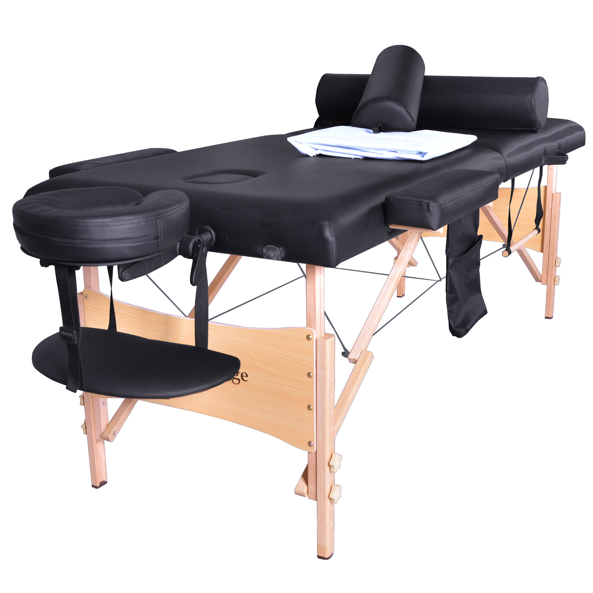 Best Massage – Table de massage portative Spa de 27 po avec accessoires