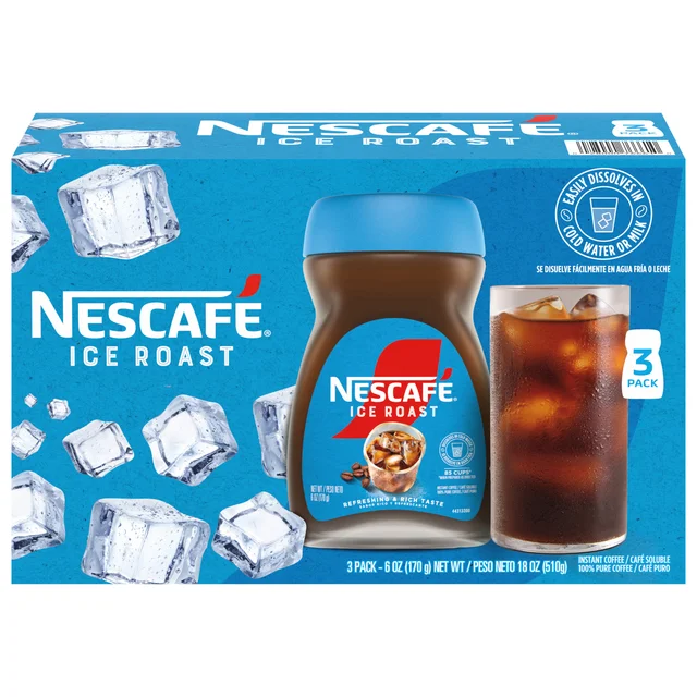 NESCAFE ICE ROAST INSTANT COFFEE 3/6 OZ