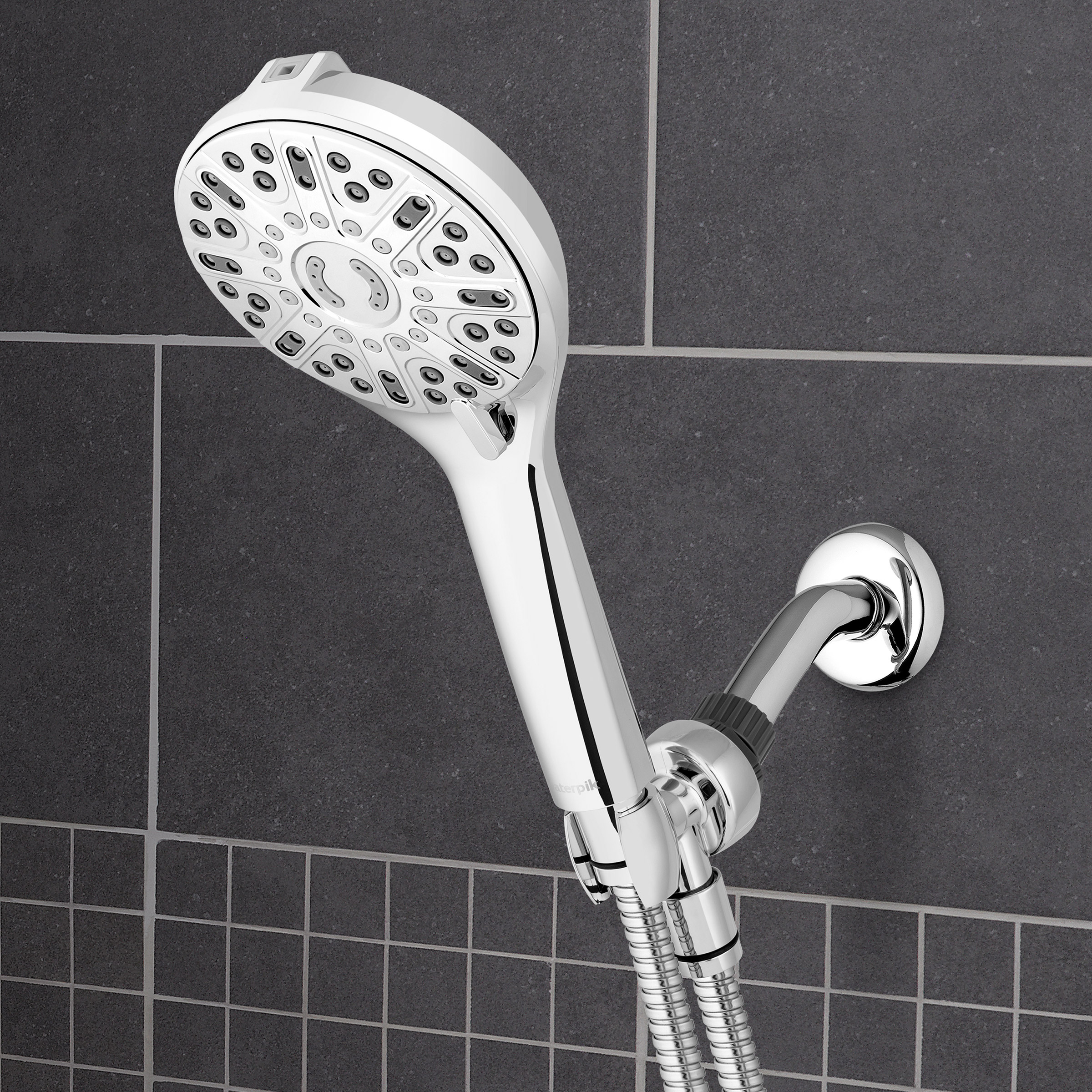 Waterpik - Douchette ShowerClean PRO 7 réglages avec technologie Power Jet 