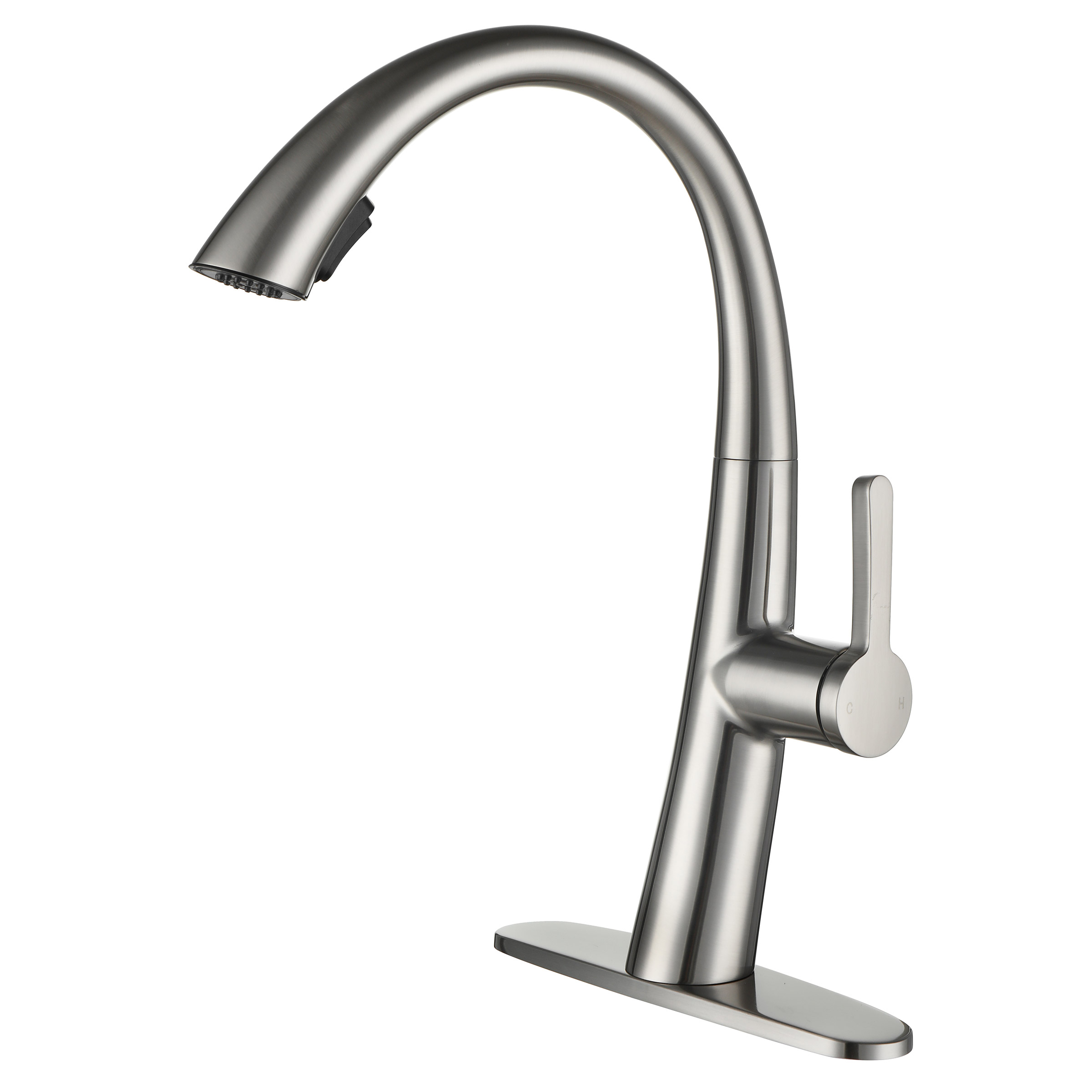 Westmount Waterworks Daulfyn Pull-down Kitchen Faucet