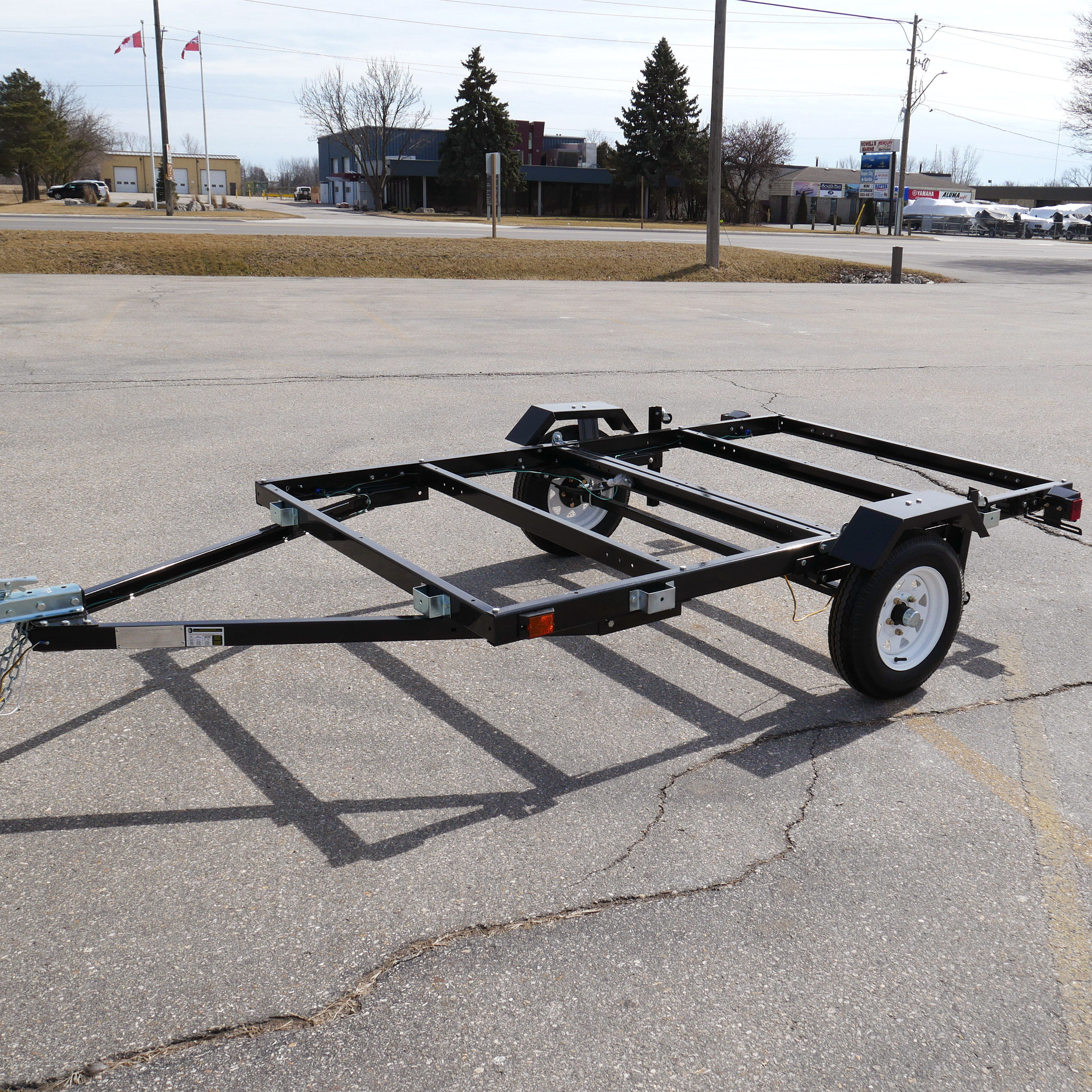Freedom 5 ft. × 8 ft. Single Axle, 3-in-1 Folding Utility Trailer Kit