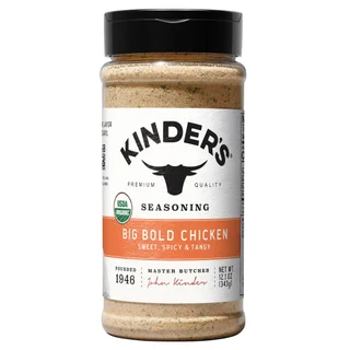 KINDERS ORGANIC BIG BOLD CHICKEN 12.1 OUNCE CONTAINTER