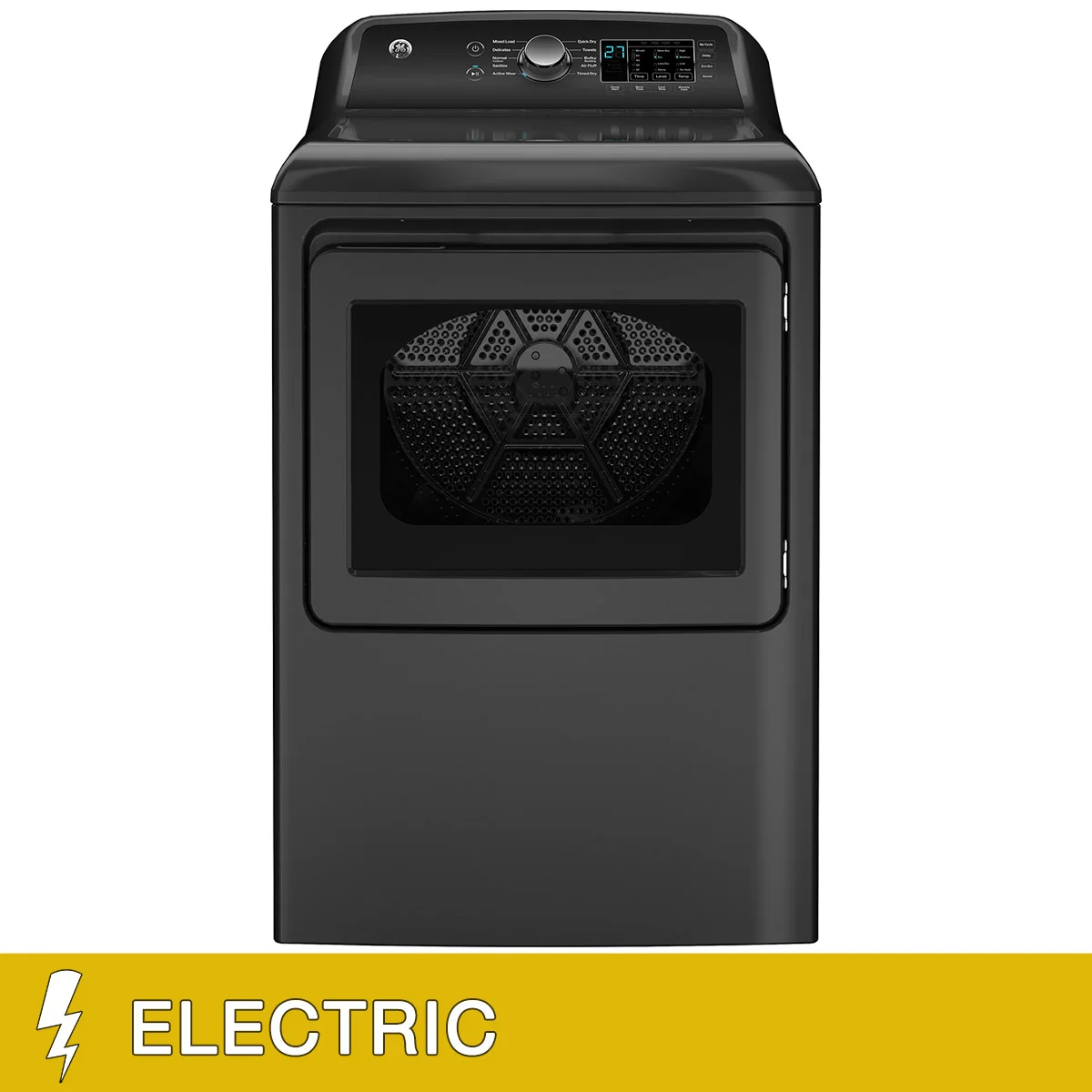 GE 7.4 cu. ft. ELECTRIC Dryer with Sensor Dry, High Performance Venting