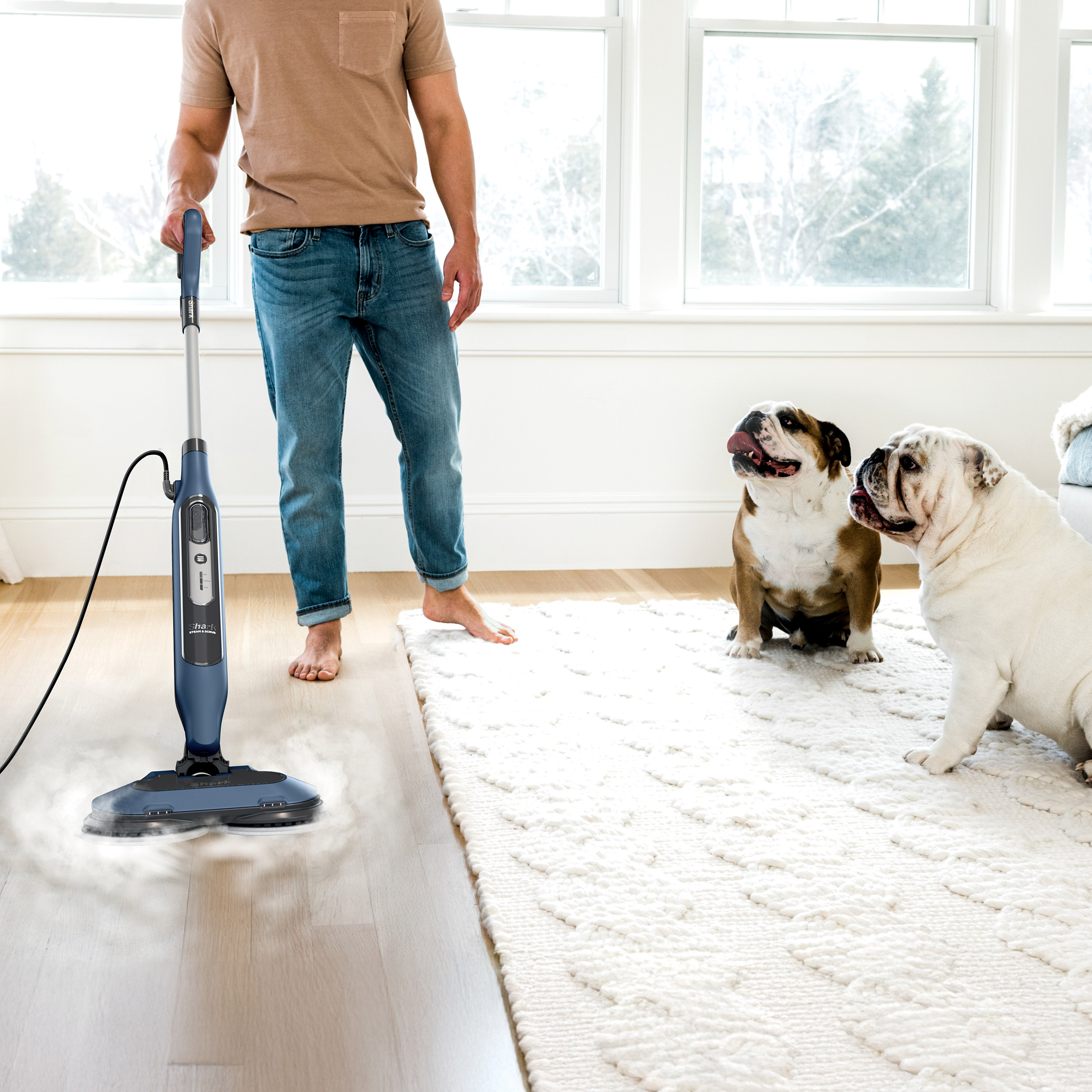 Shark Steam and Scrub All-in-One Scrubbing Steam Mop | Costco