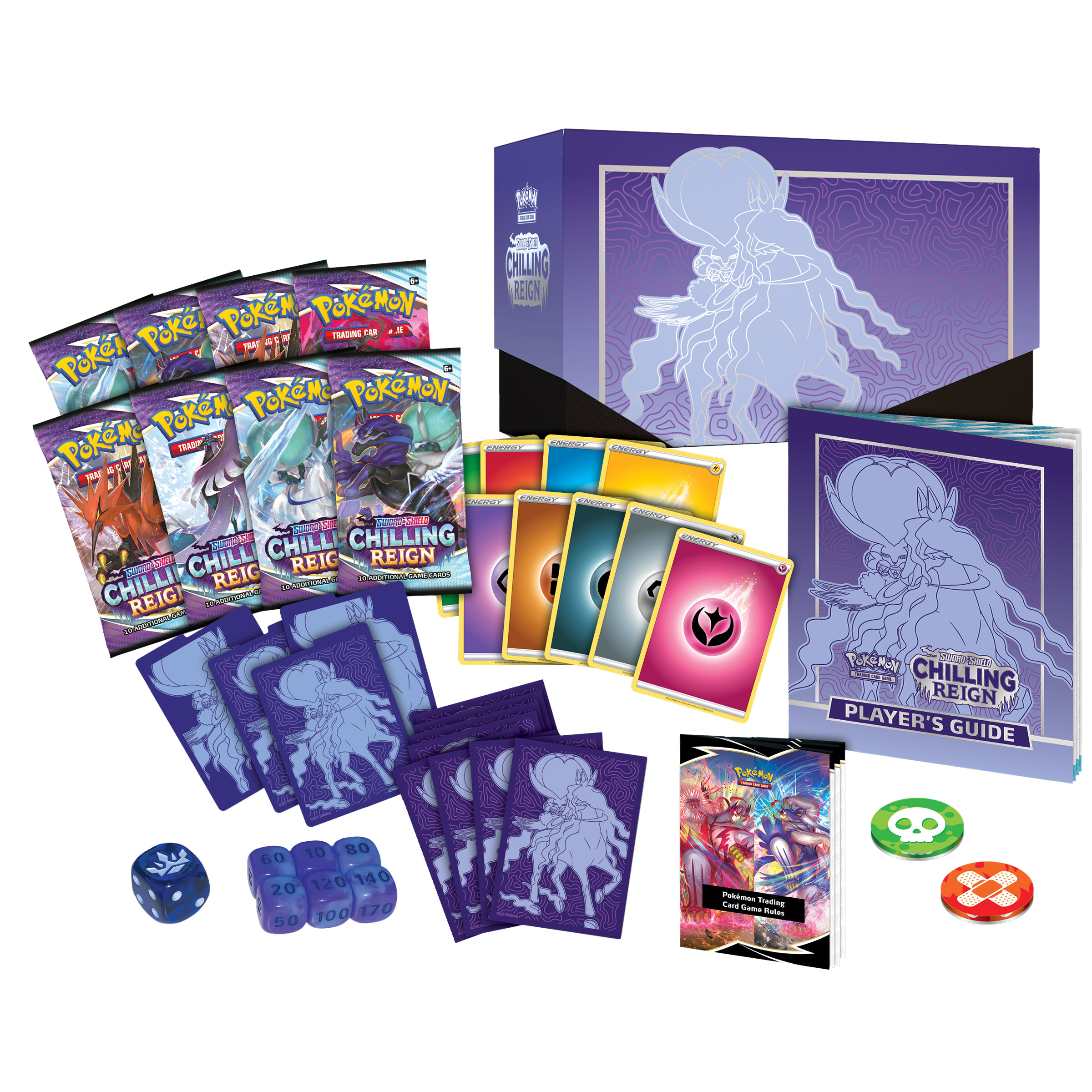 Pokmon Chilling Reign Shadow Rider ETB + Mew Window Tin - English Edition  | Costco