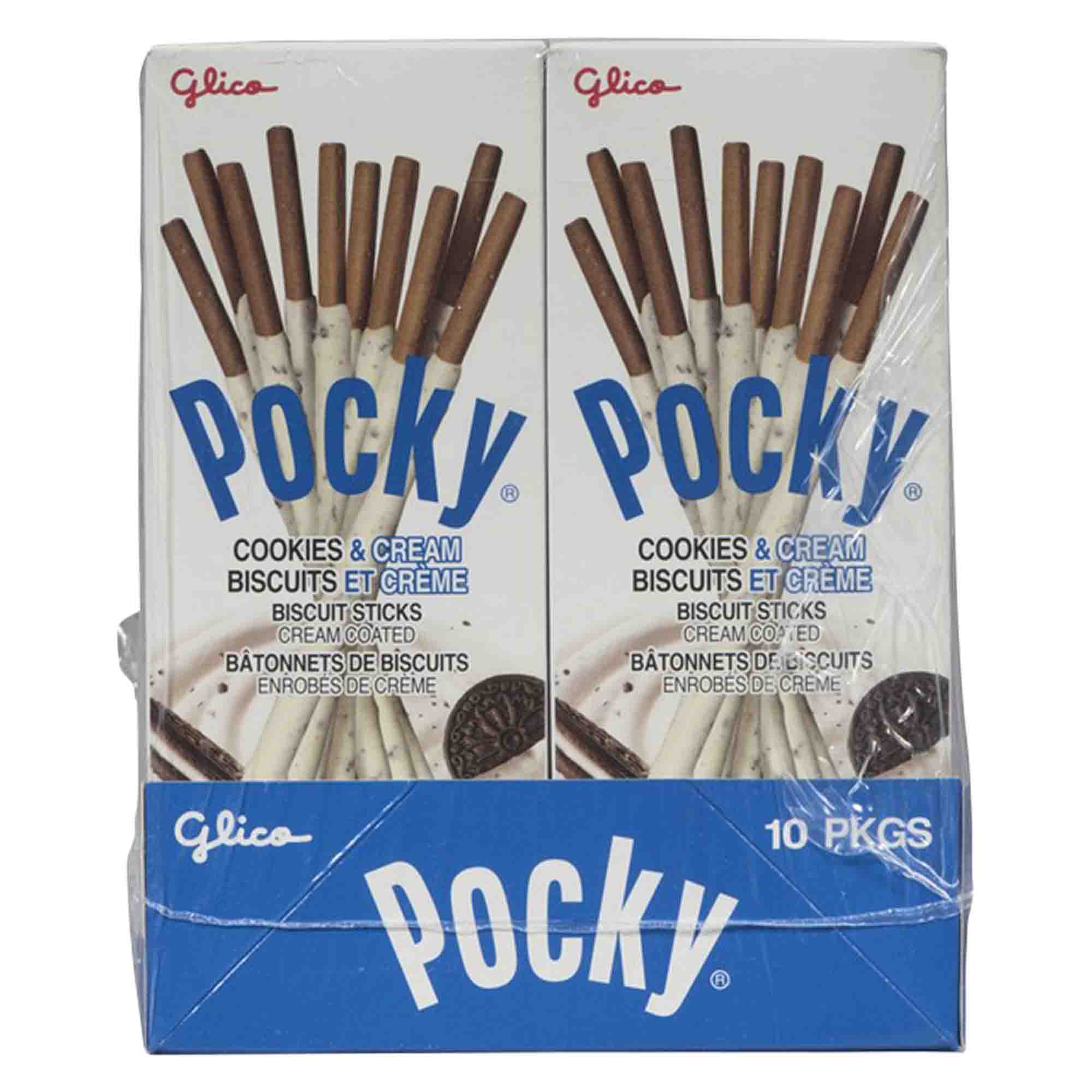 Pocky Cookies And Cream, 10x40 g