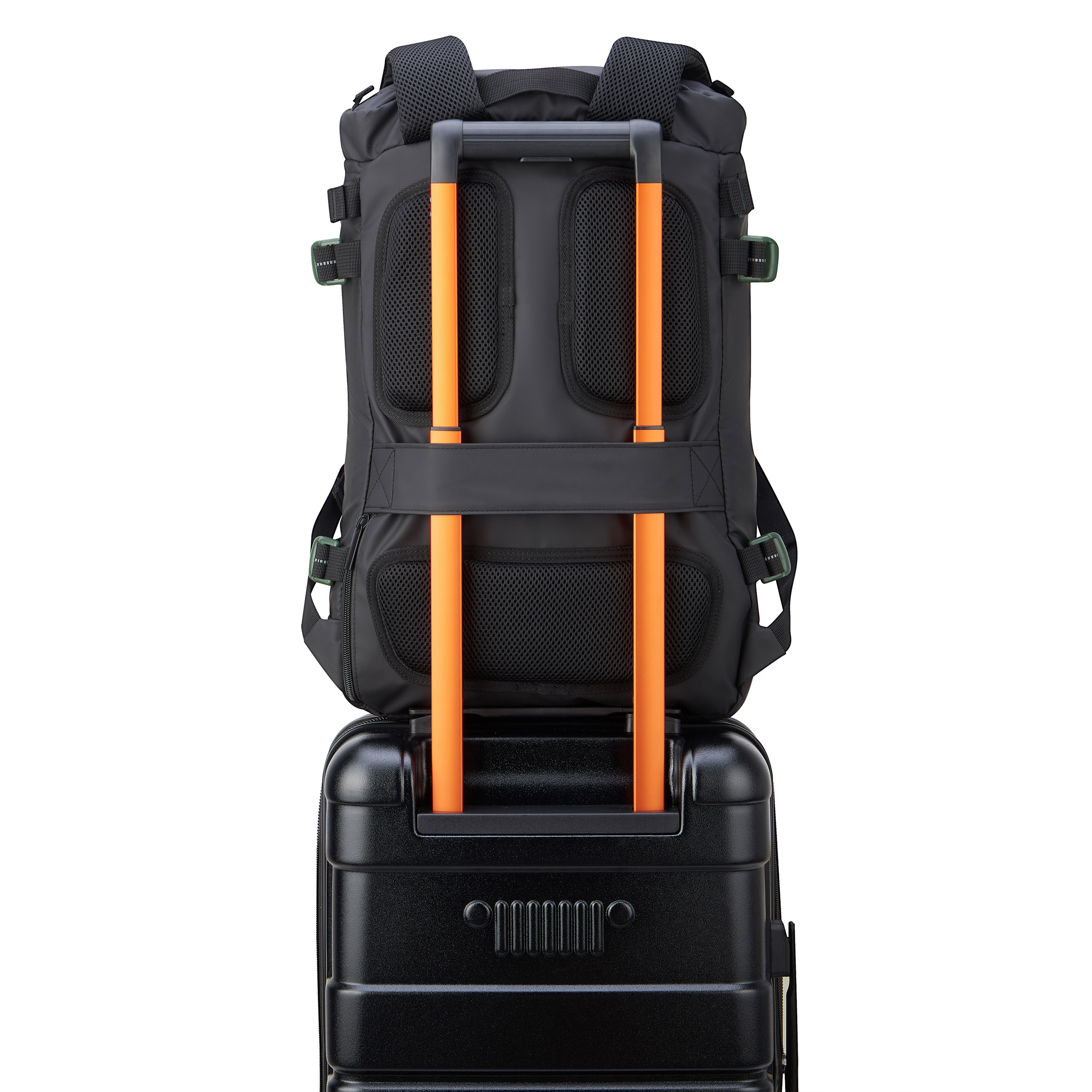 Jeep JH002B Summit 3-piece Luggage Set with JS013C Cylindrical