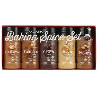 ORGANIC BAKING SPICE VARIETY PACK 13.03 OUNCES TOTAL