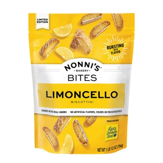 Nonni's Bakery Limoncello Biscotti Bites, 28 oz