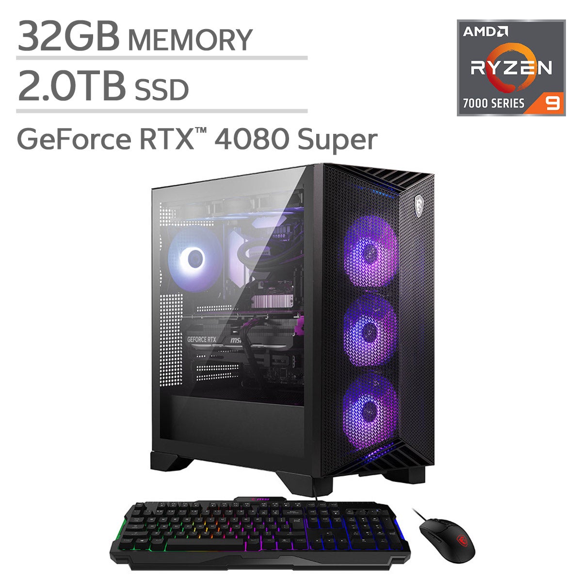 デスクトップPC windows 16GB Zhic Gaming Desktop PC, Amd Ryzen 5 5600GT, 16GB Ram,512GB SSD