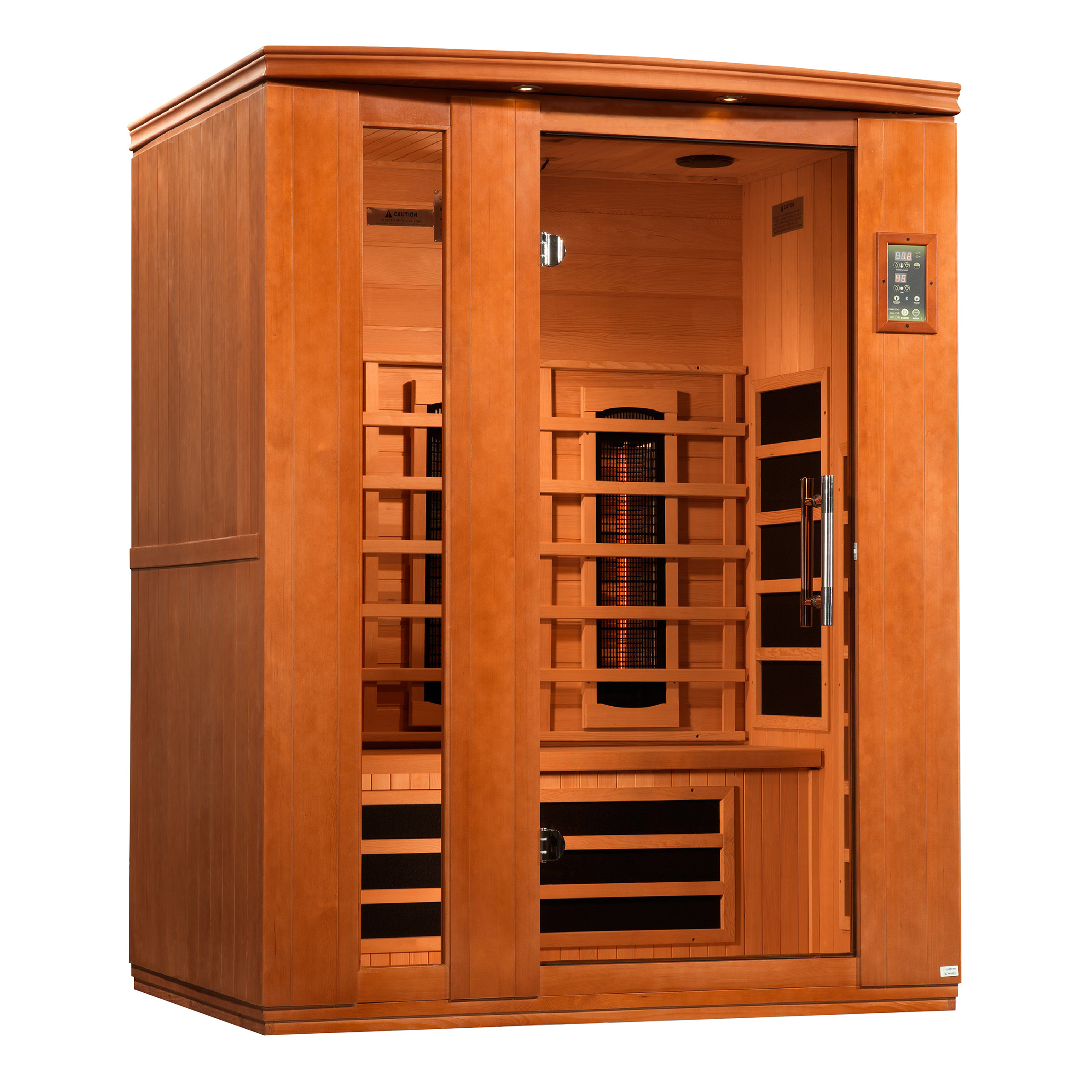 Dynamic Lugano 3-person Full Spectrum Infrared Sauna