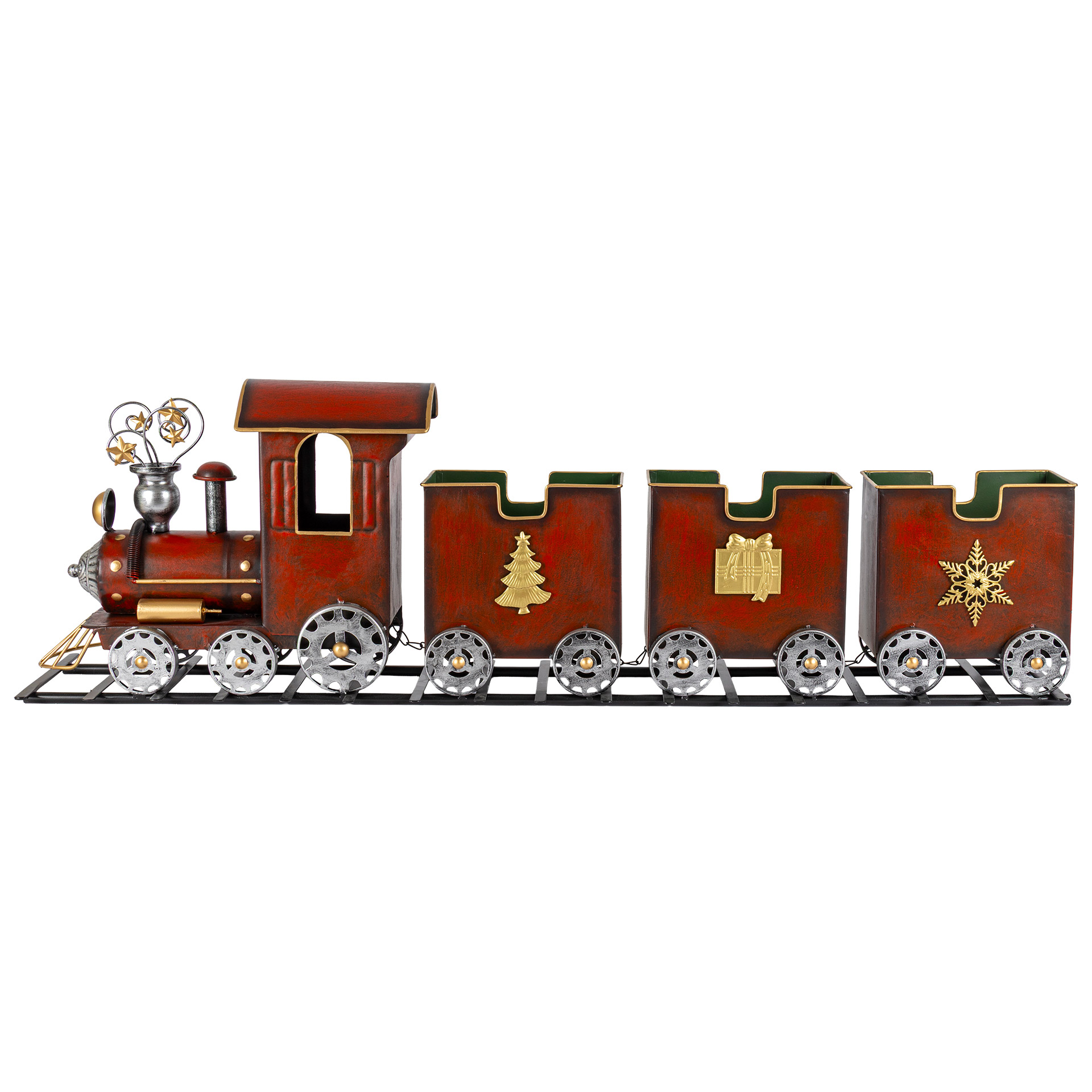 クリスマス 飾り 木製列車Decorative Wood Train コストコ 94 cm (37 in.) Holiday Express Train Decoration | Costco