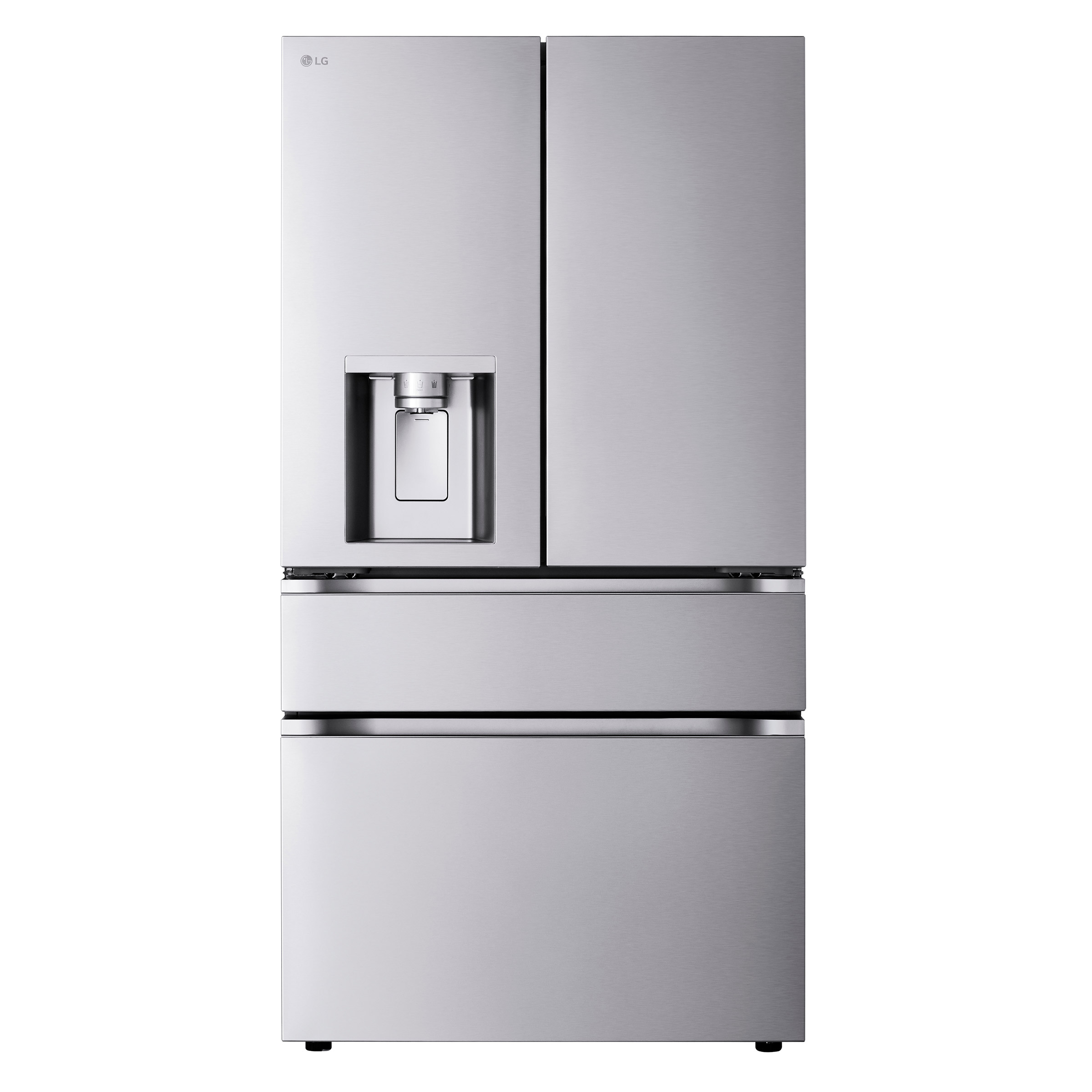 LG 29 cu. ft. Smart Standard-Depth MAX 4-Door French Door Refrigerator with Full-Convert Drawer