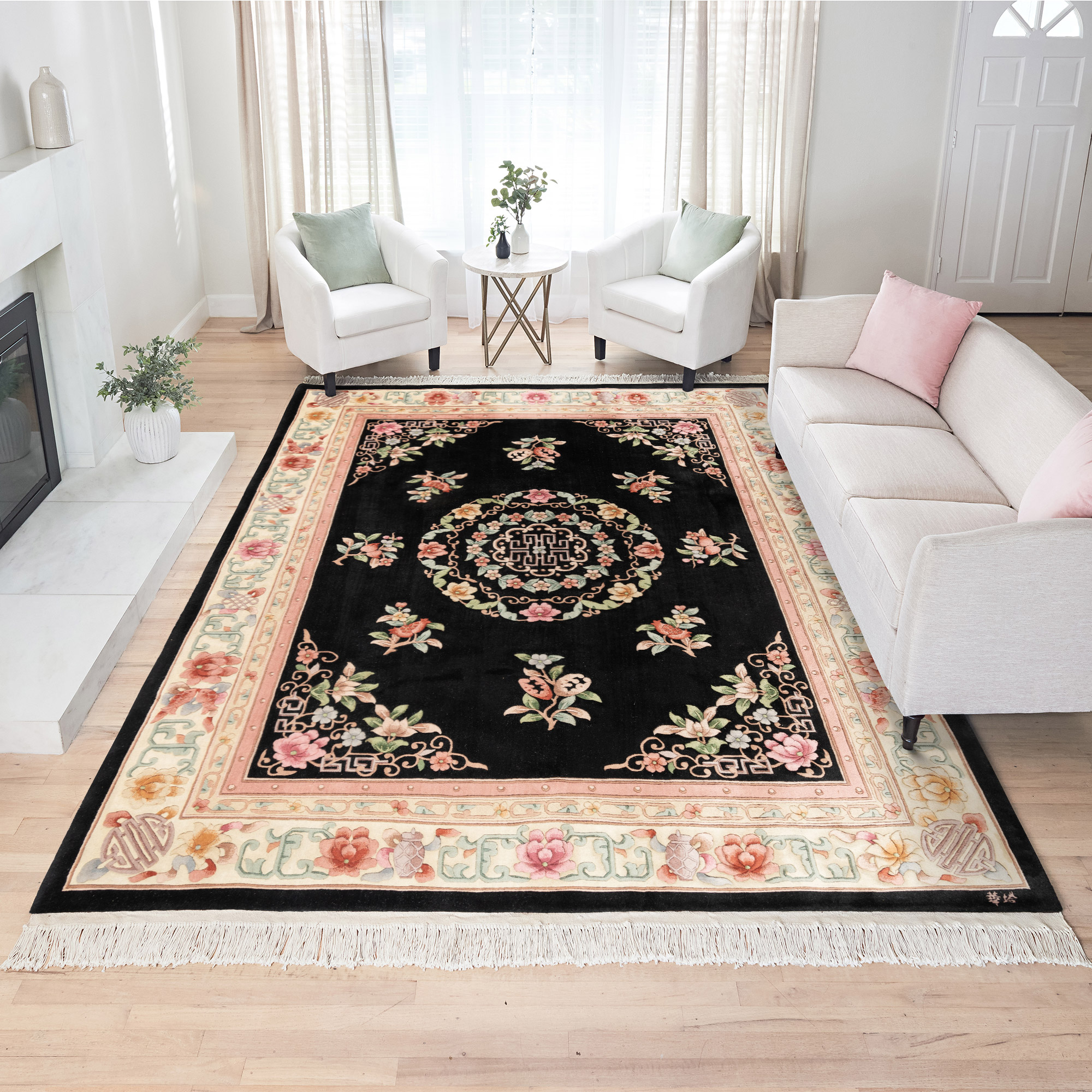 Pagoda Hand Knotted Rug Collection, Orleans