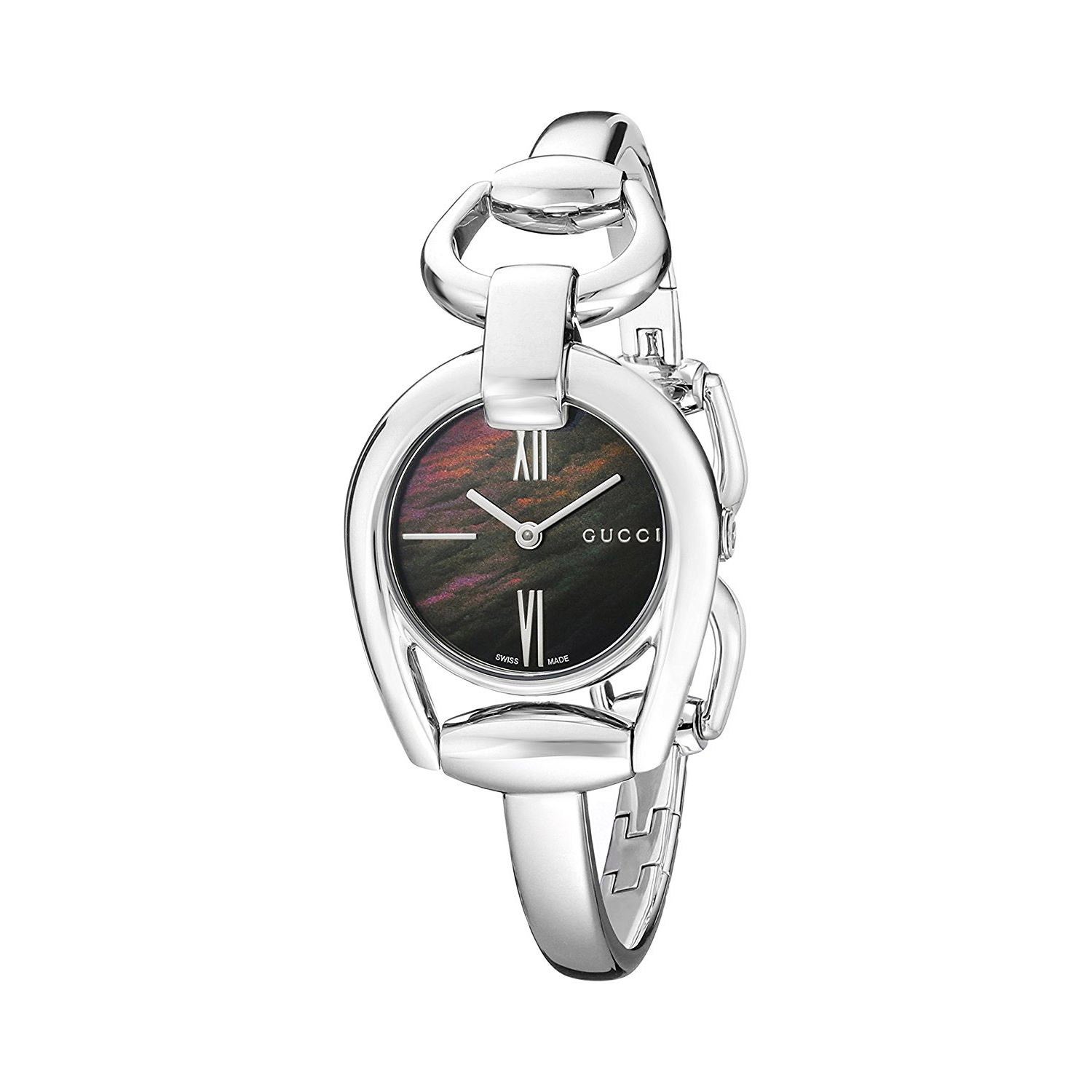 Gucci Horsebit Stainless Steel Ladies Quartz Watch | Costco