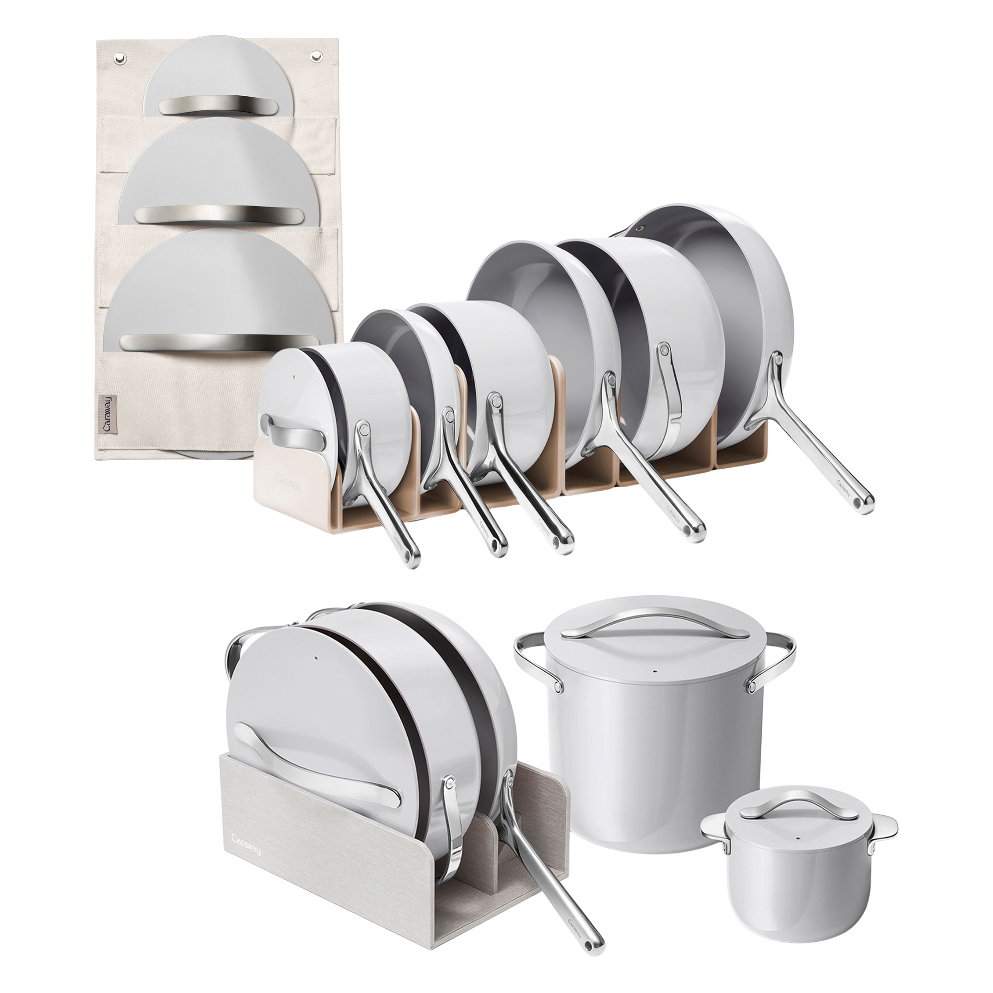 Caraway 24-piece Ceramic Non-stick Cookware Set