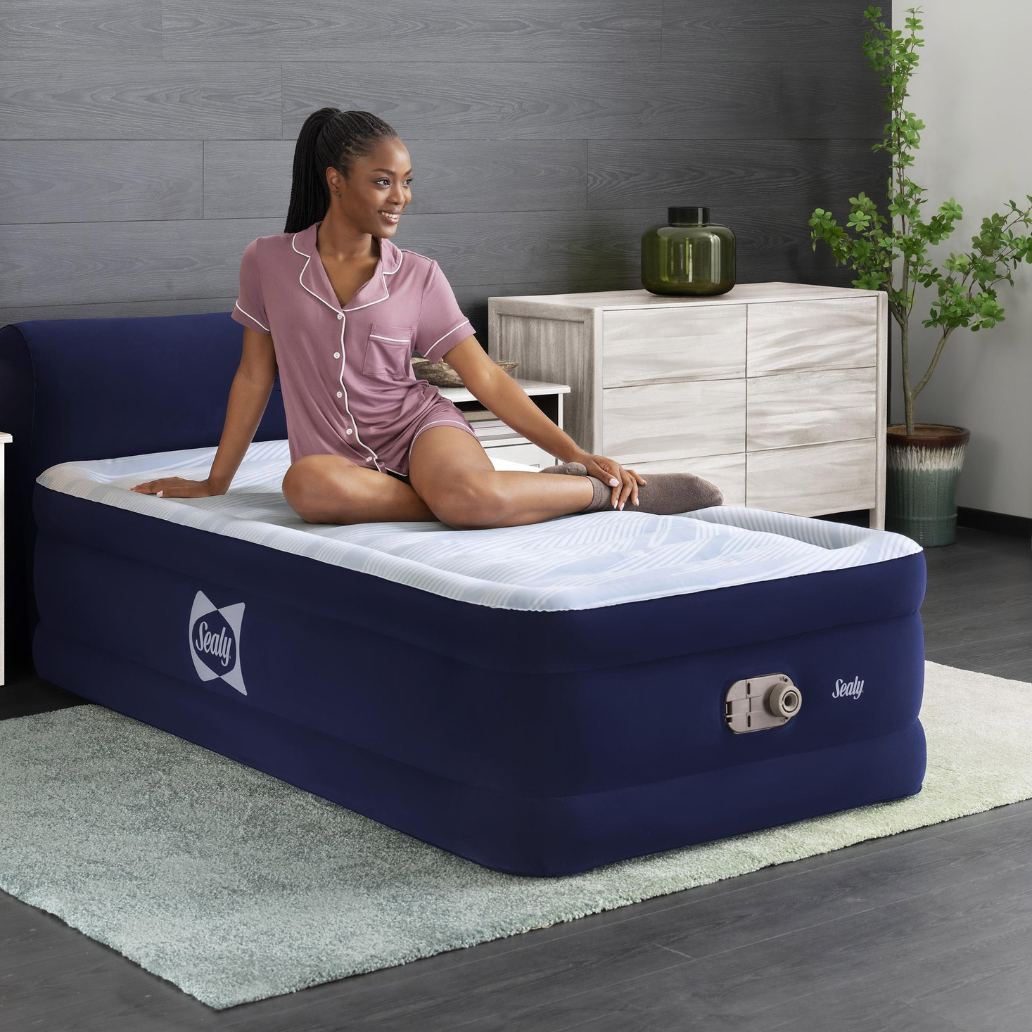 Sealy Air Mattress With Headboard
